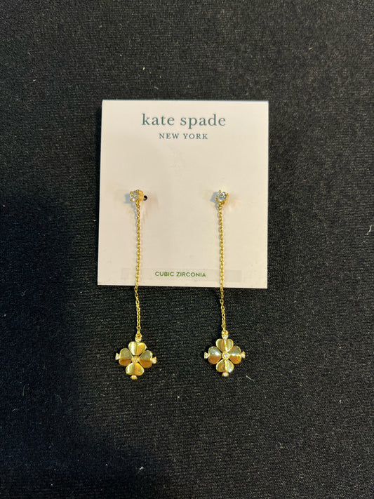 Kate Spade Gold Dangling Earrings