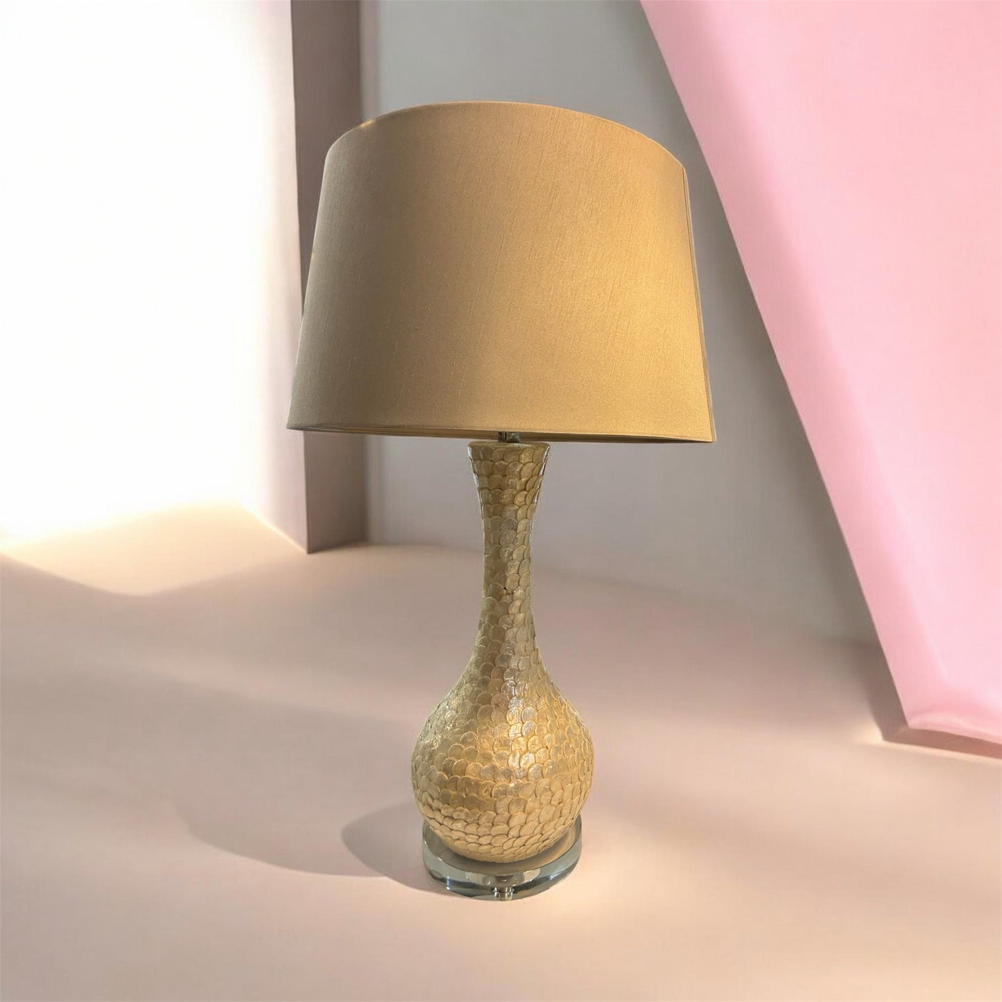Mother of Pearl Lamp