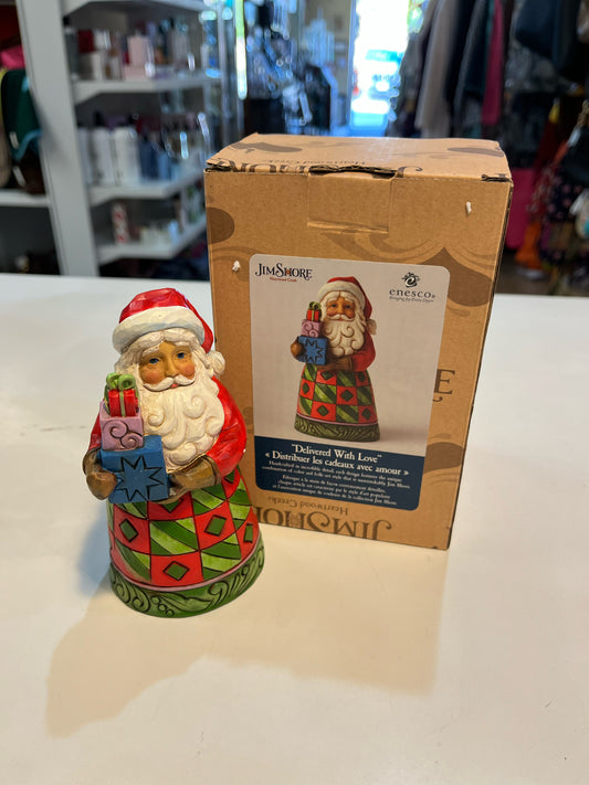 jim shore delivered with love santa figurine