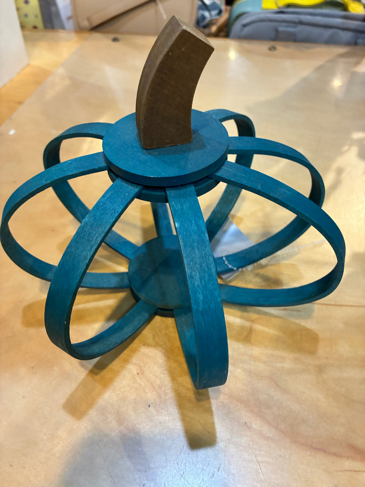 Longaberger Teal Pumpkin