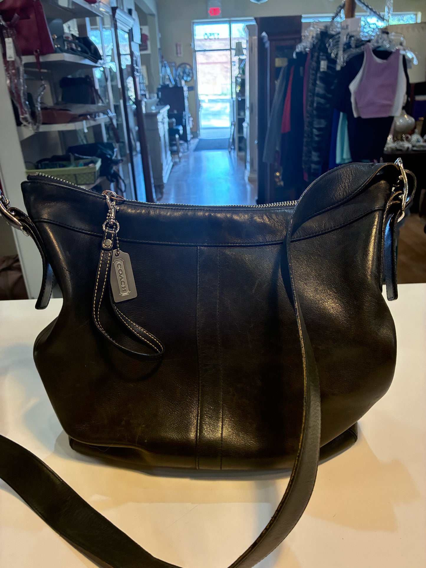 Coach Vintage Black Legacy Tote