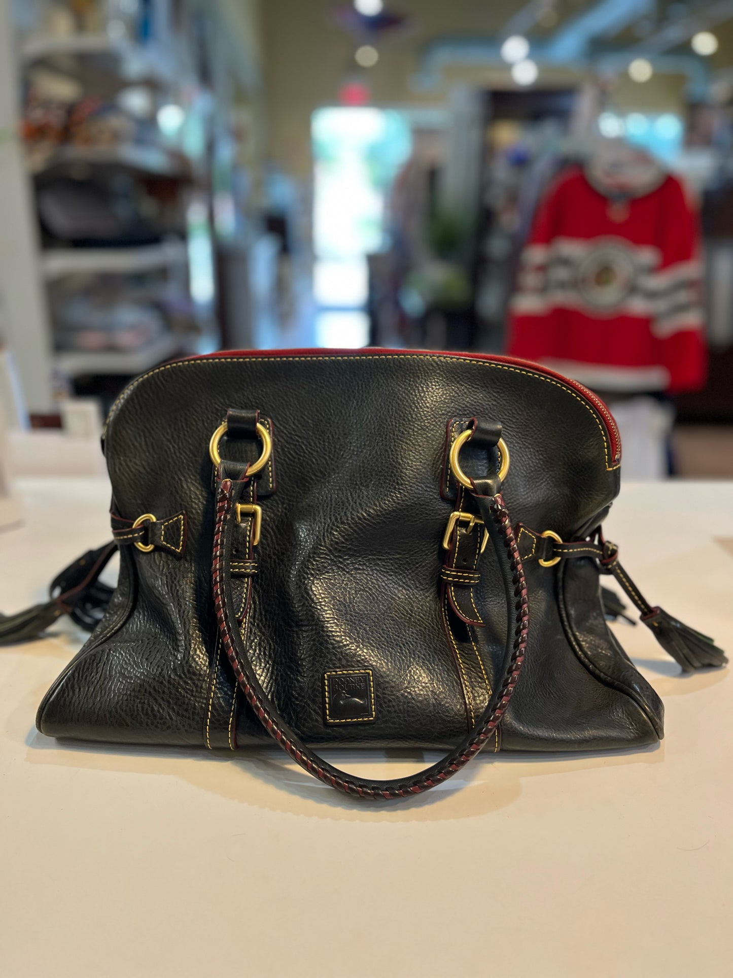 Dooney & Bourke Black Satchel Handbag