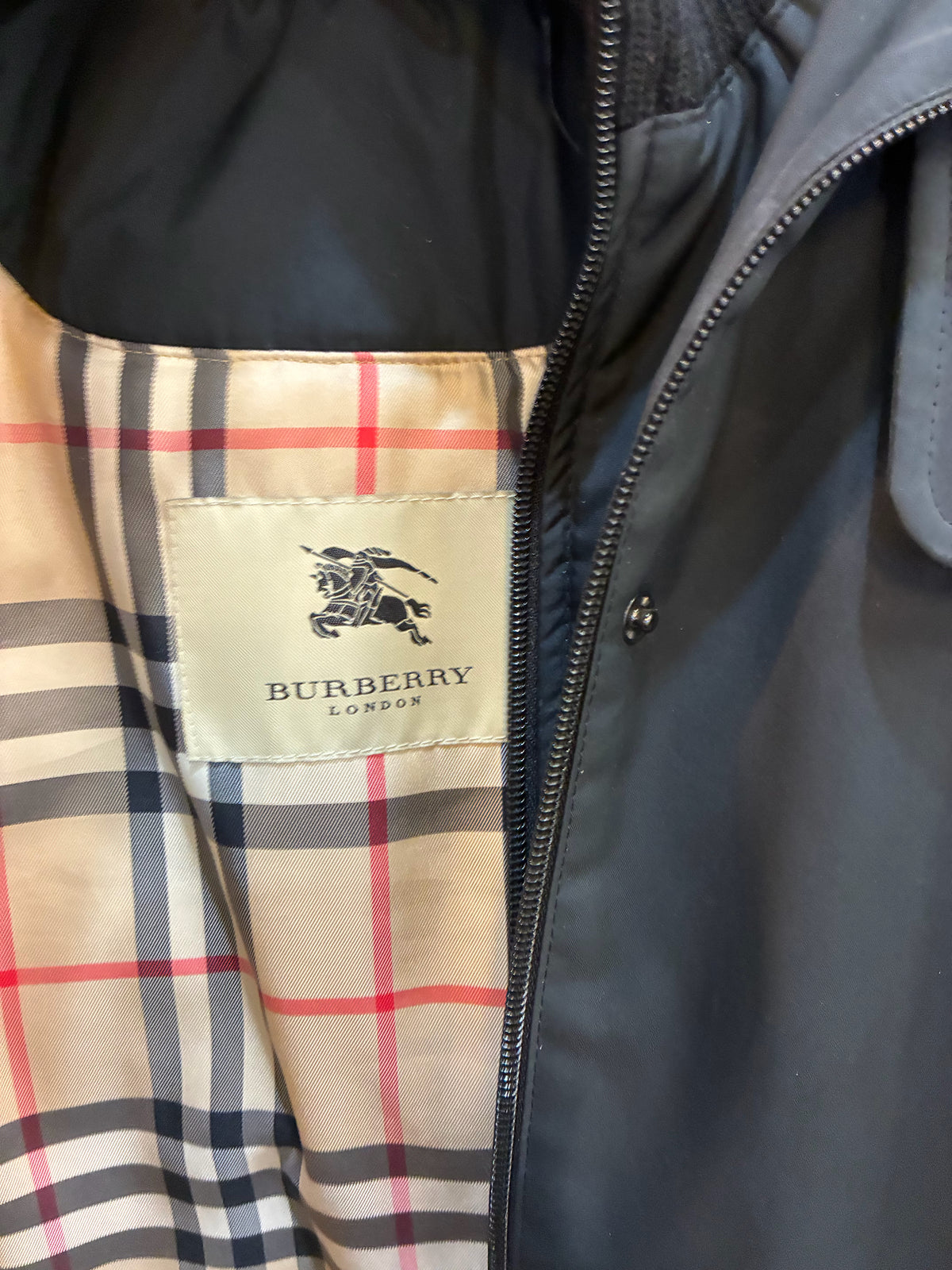 Burberry Calandra Hooded Jacket