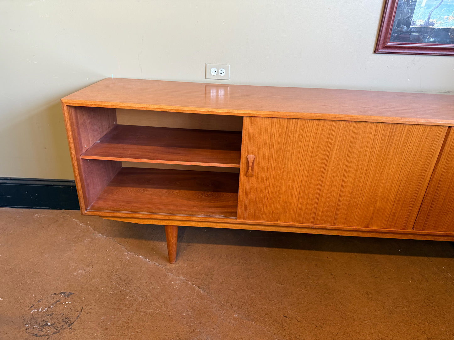 MCM Teak credenza sideboard