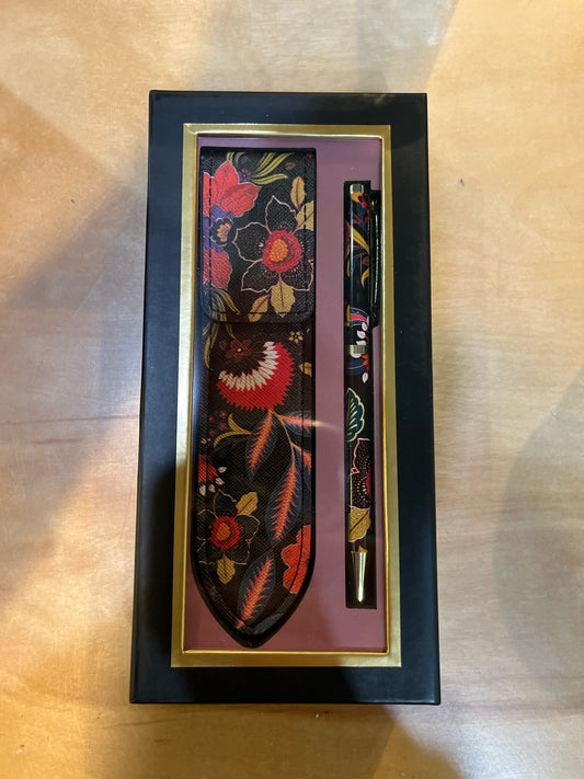 Multi-color Floral Pen Set