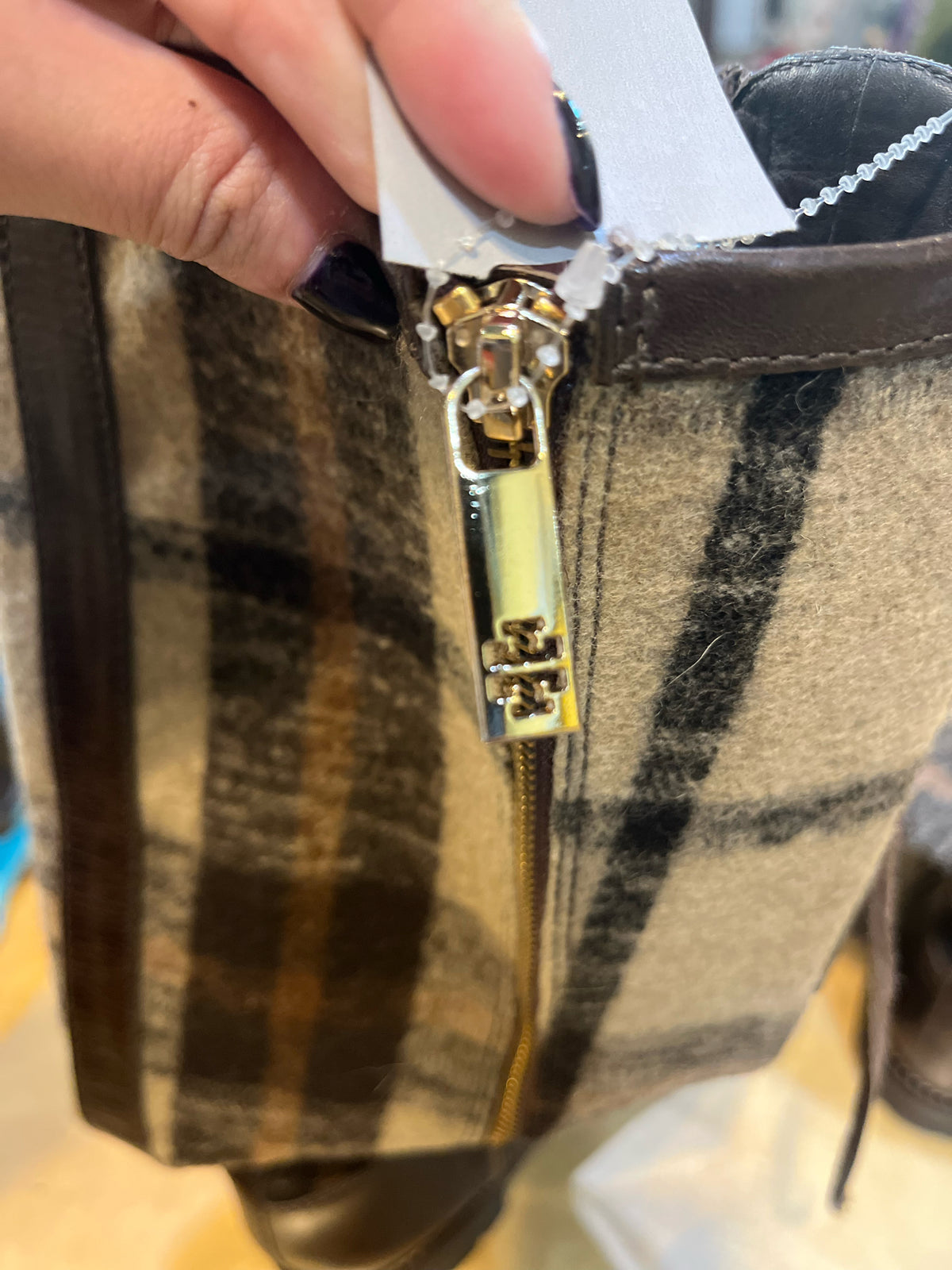 Tory Burch Colleen Wool Lace Up Boots