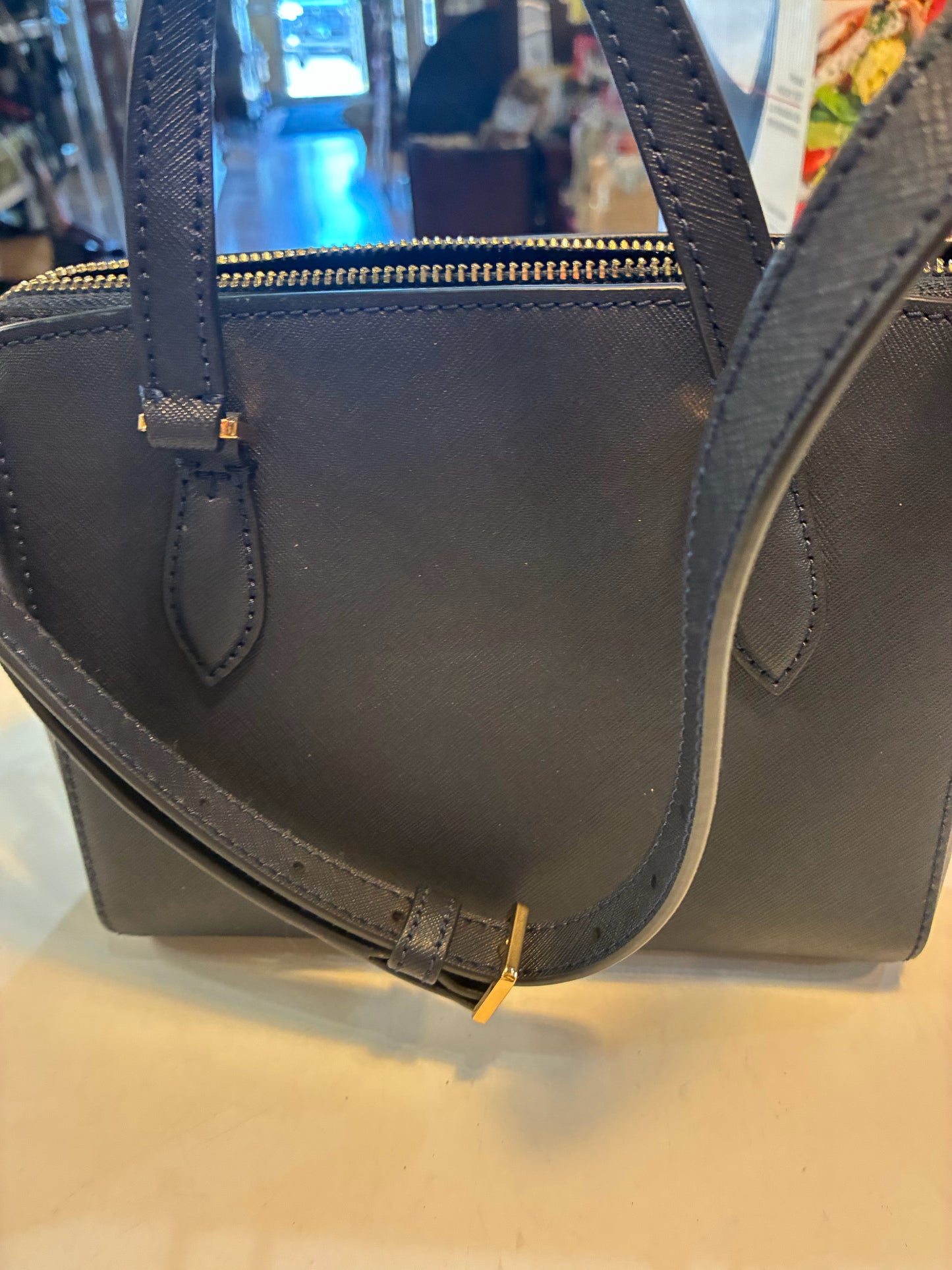 TORY BURCH EMERSON MINI TOP ZIP TOTE