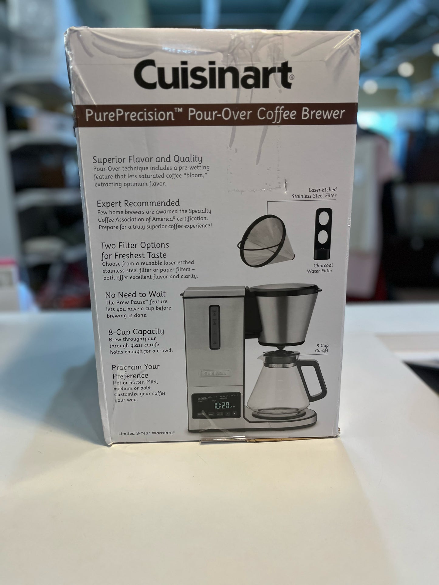Cuisinart 8 Cup Pour-Over Coffee Maker