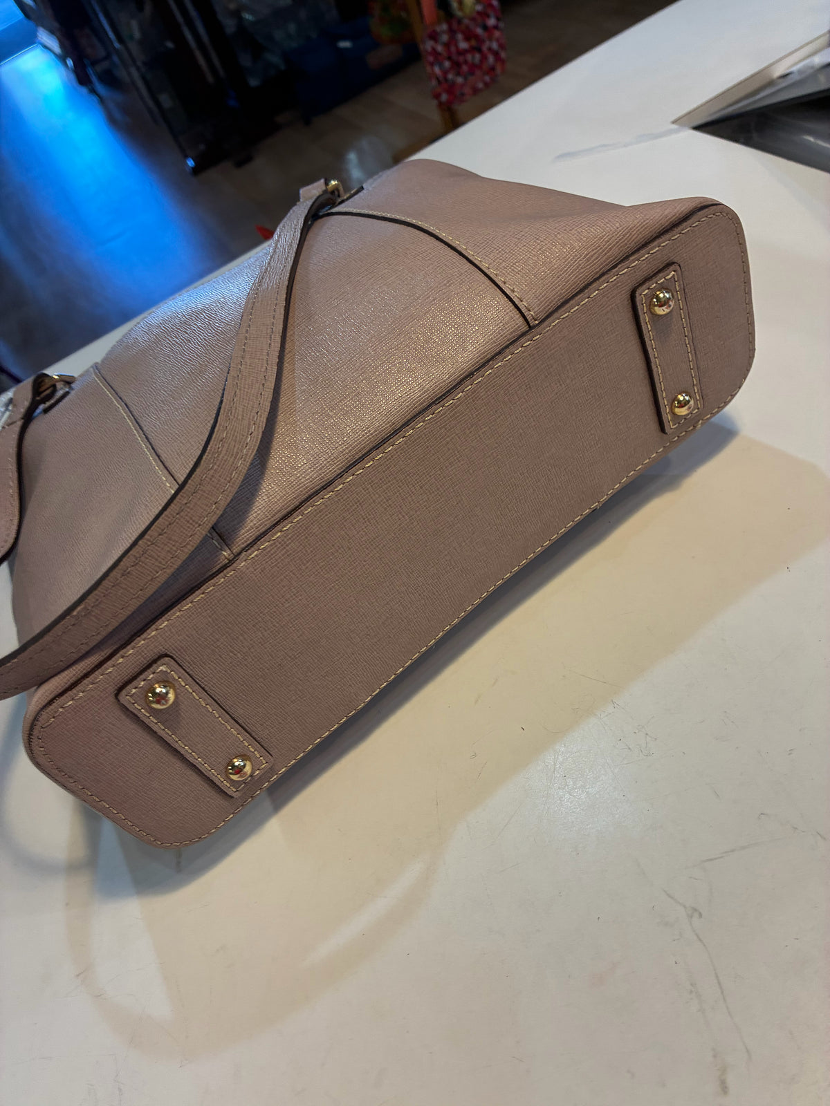 Dooney & Bourke Taupe "Lexington Shopper"