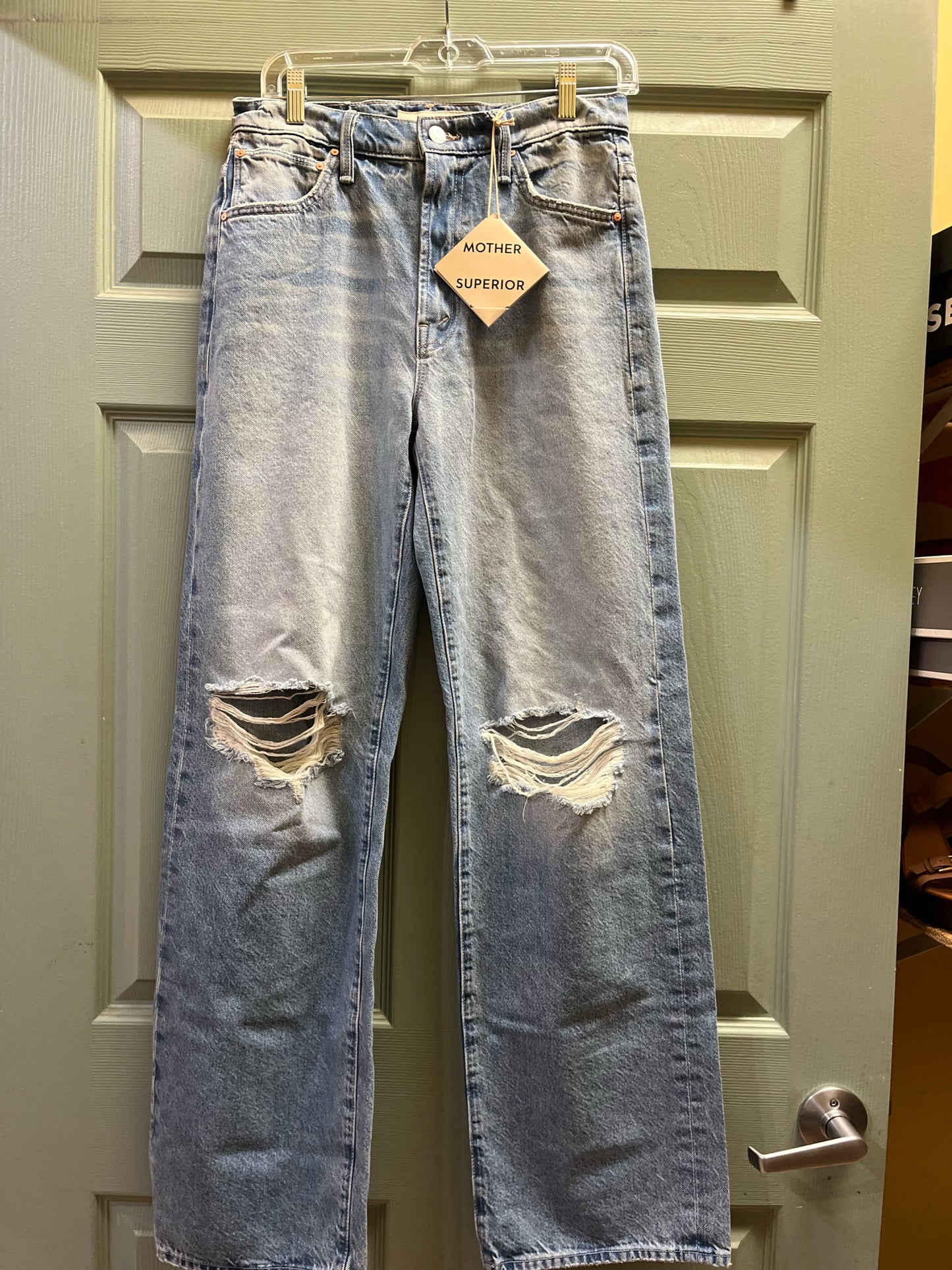 NWT Mother "The Dodge Sneak" Jeans