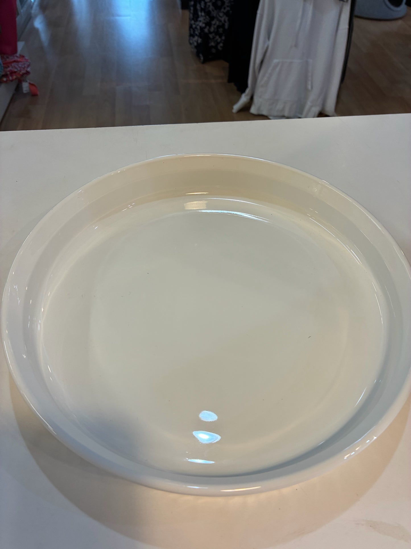 Corningware French White Quiche pan 10"