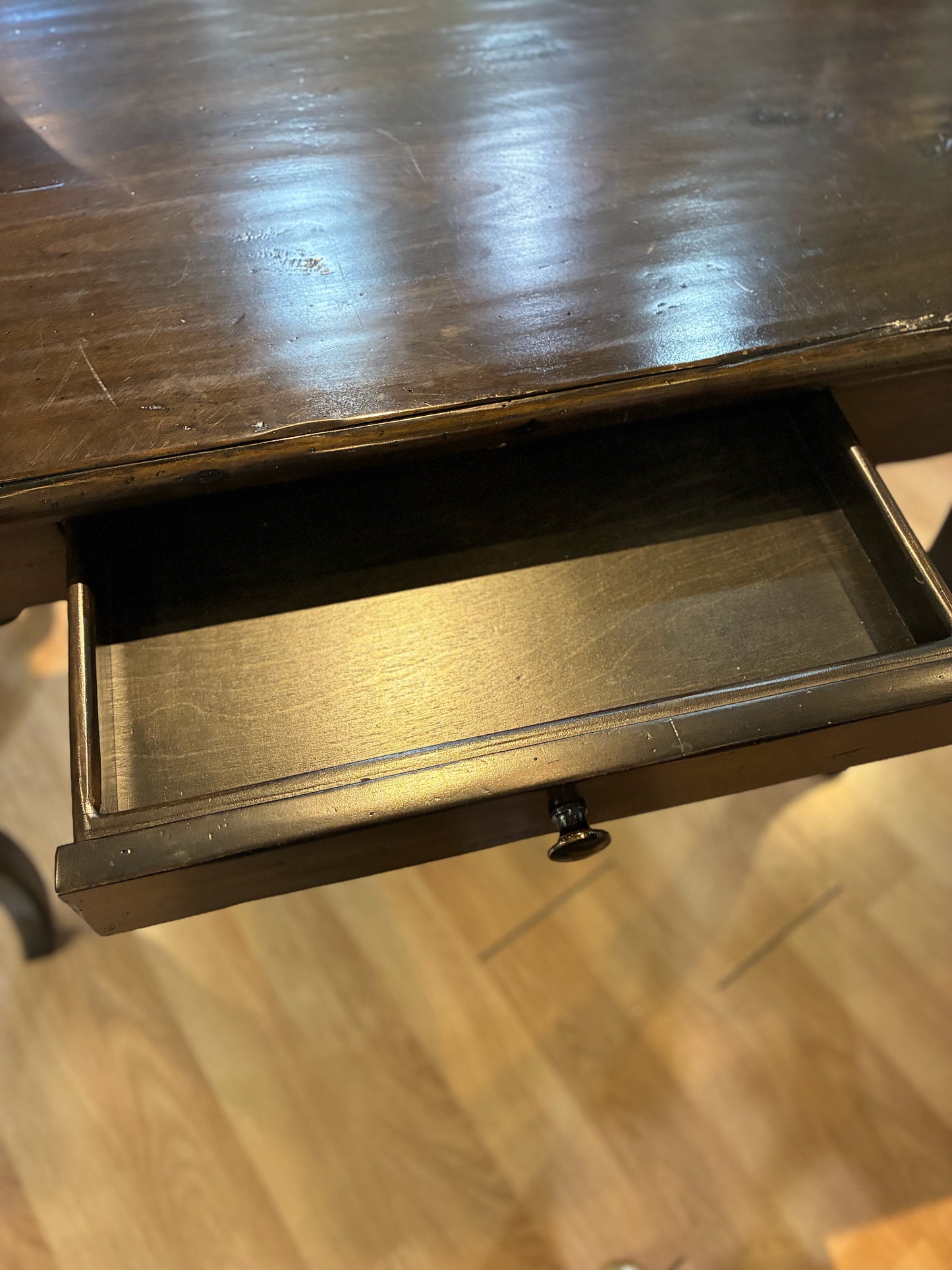 Woodland Dark Brown Writing Desk