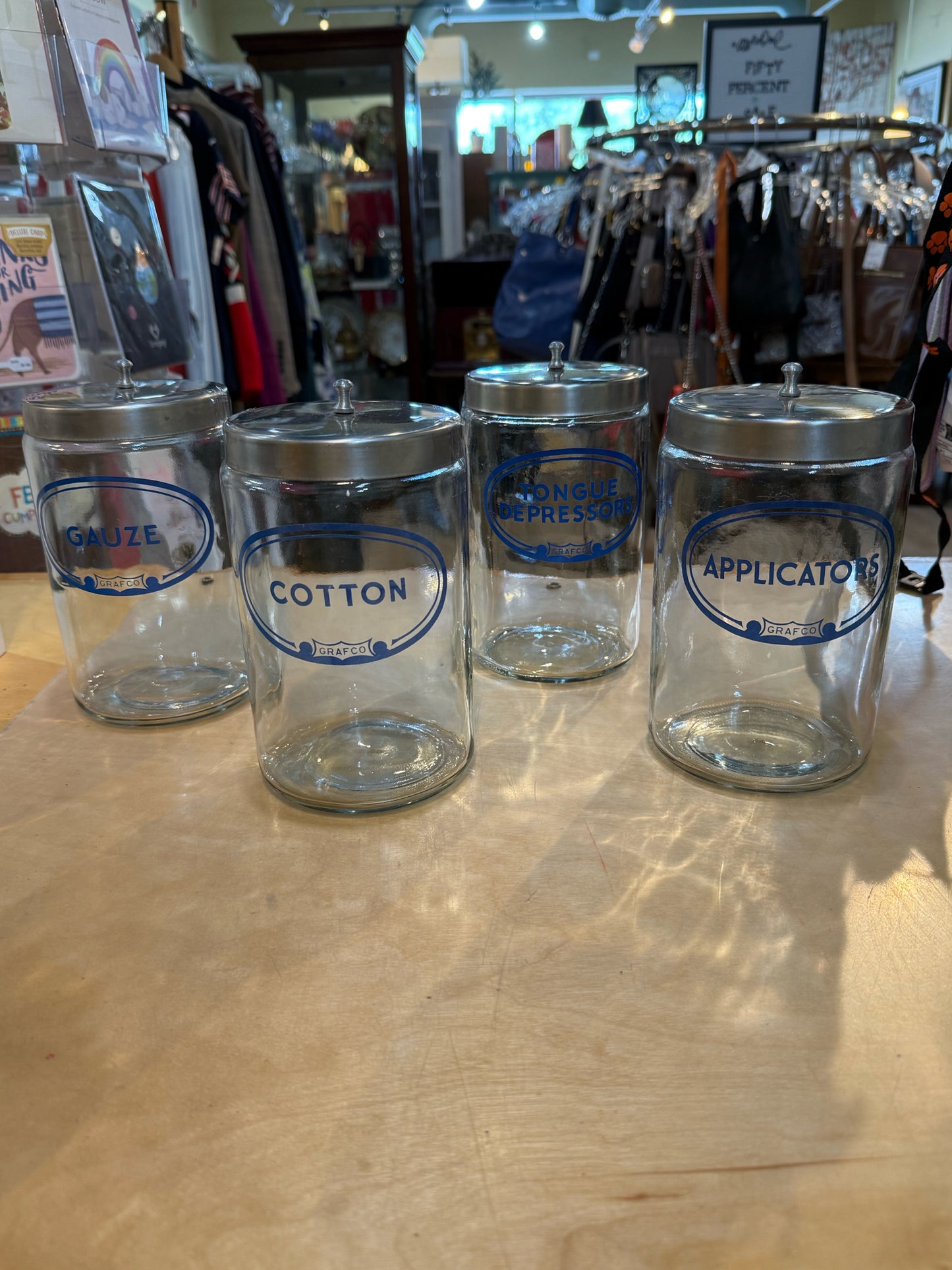 Grafco Medical Apothecary Jar Set