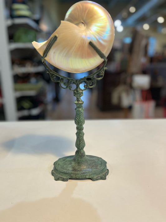 Maitland Smith Large Nautilus Shell Figurine