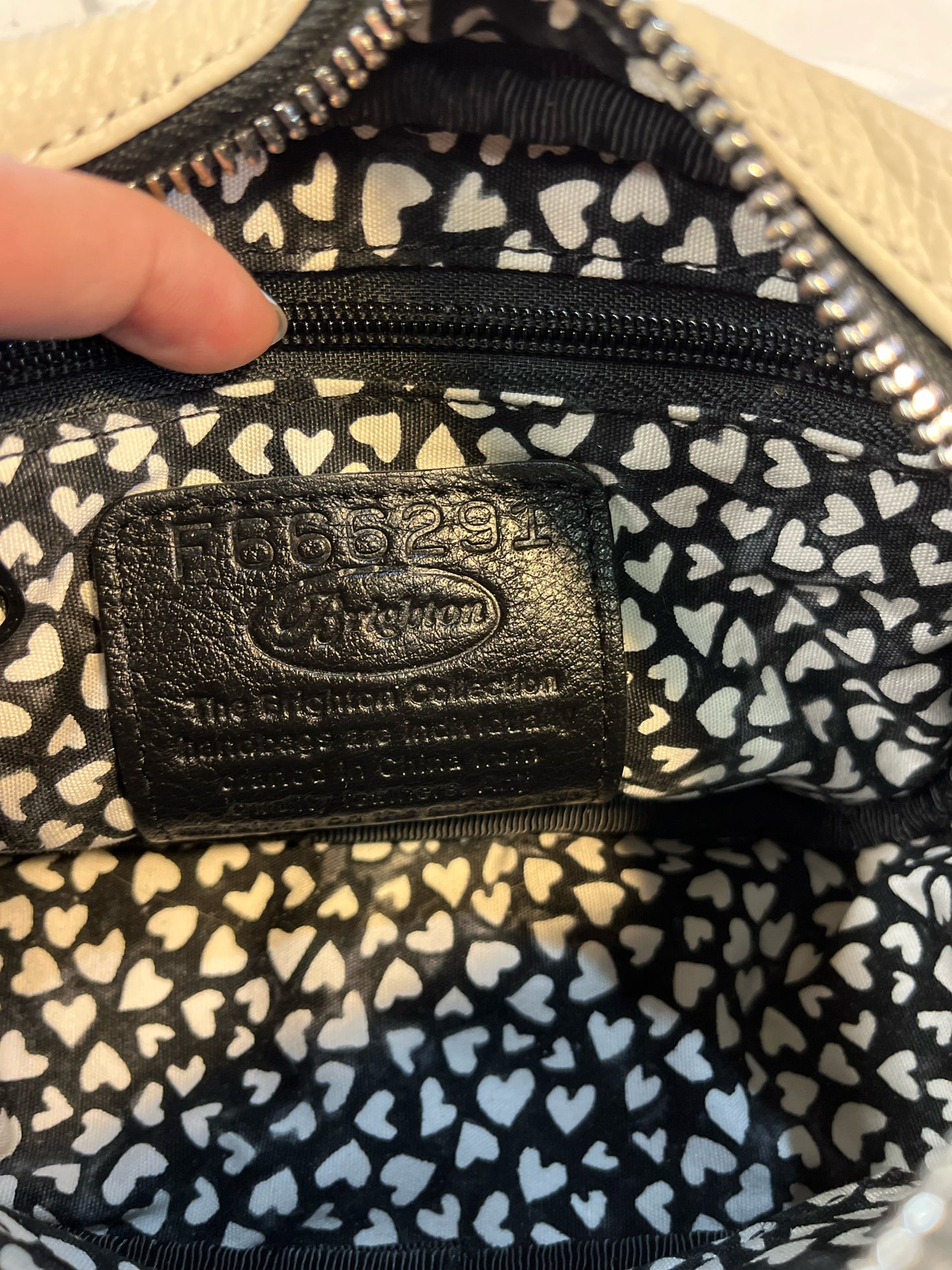 Brighton Cream "Rosie Mini Camera Bag" Crossbody