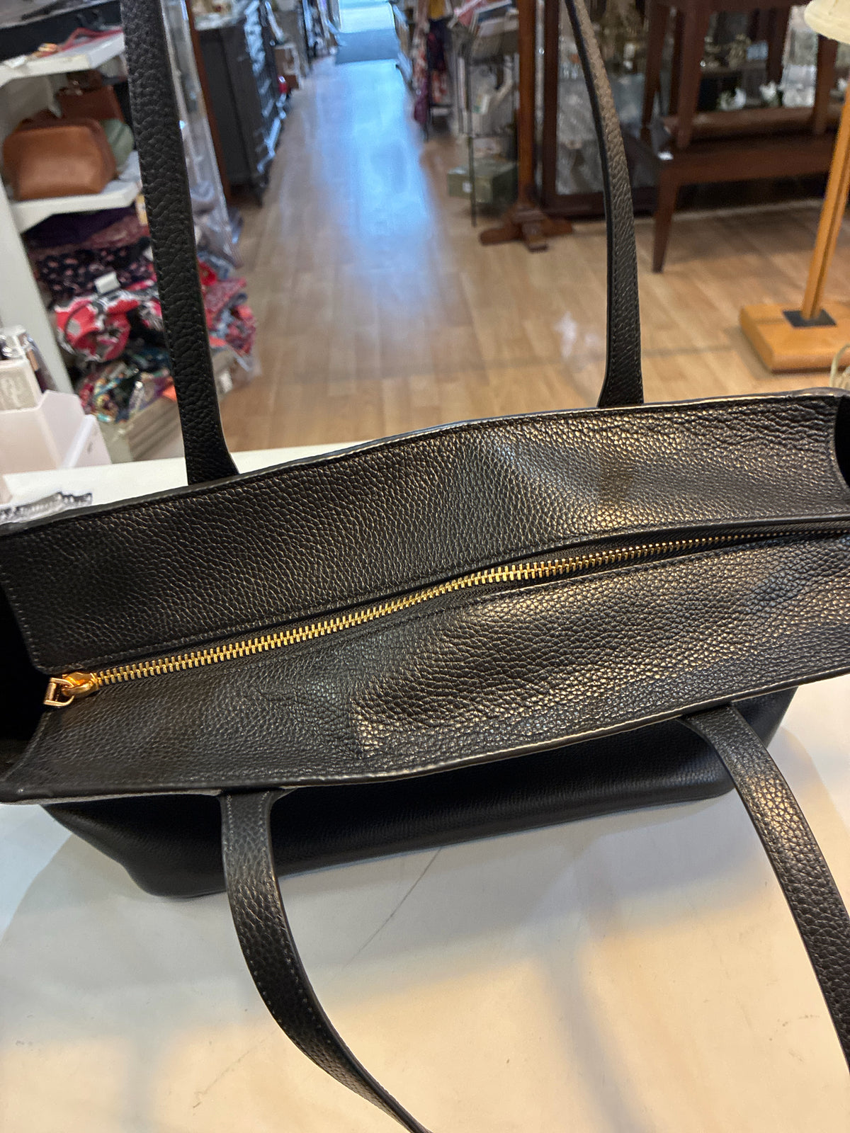 Kate Spade Black Leather Tote