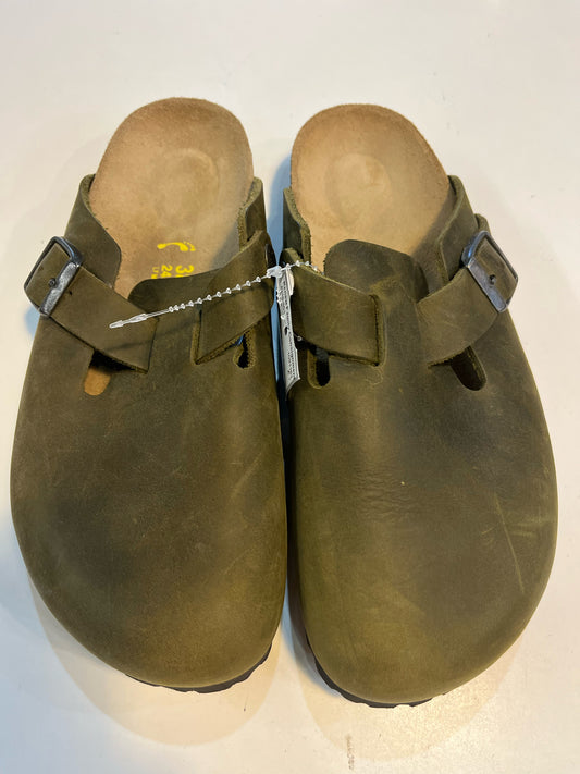 Birkenstock Green Clogs
