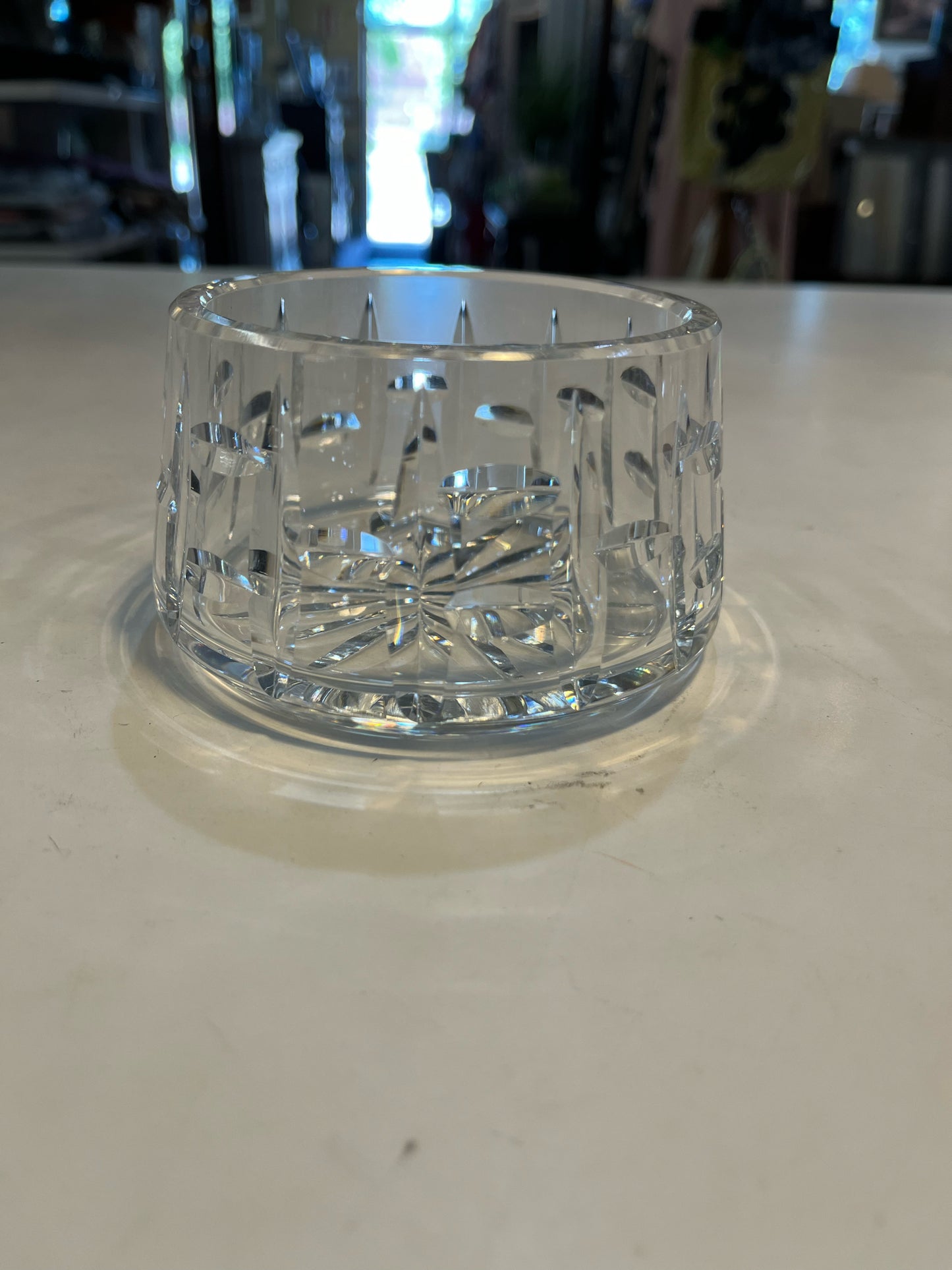 Waterford Crystal Tralee Open Sugar Bowl