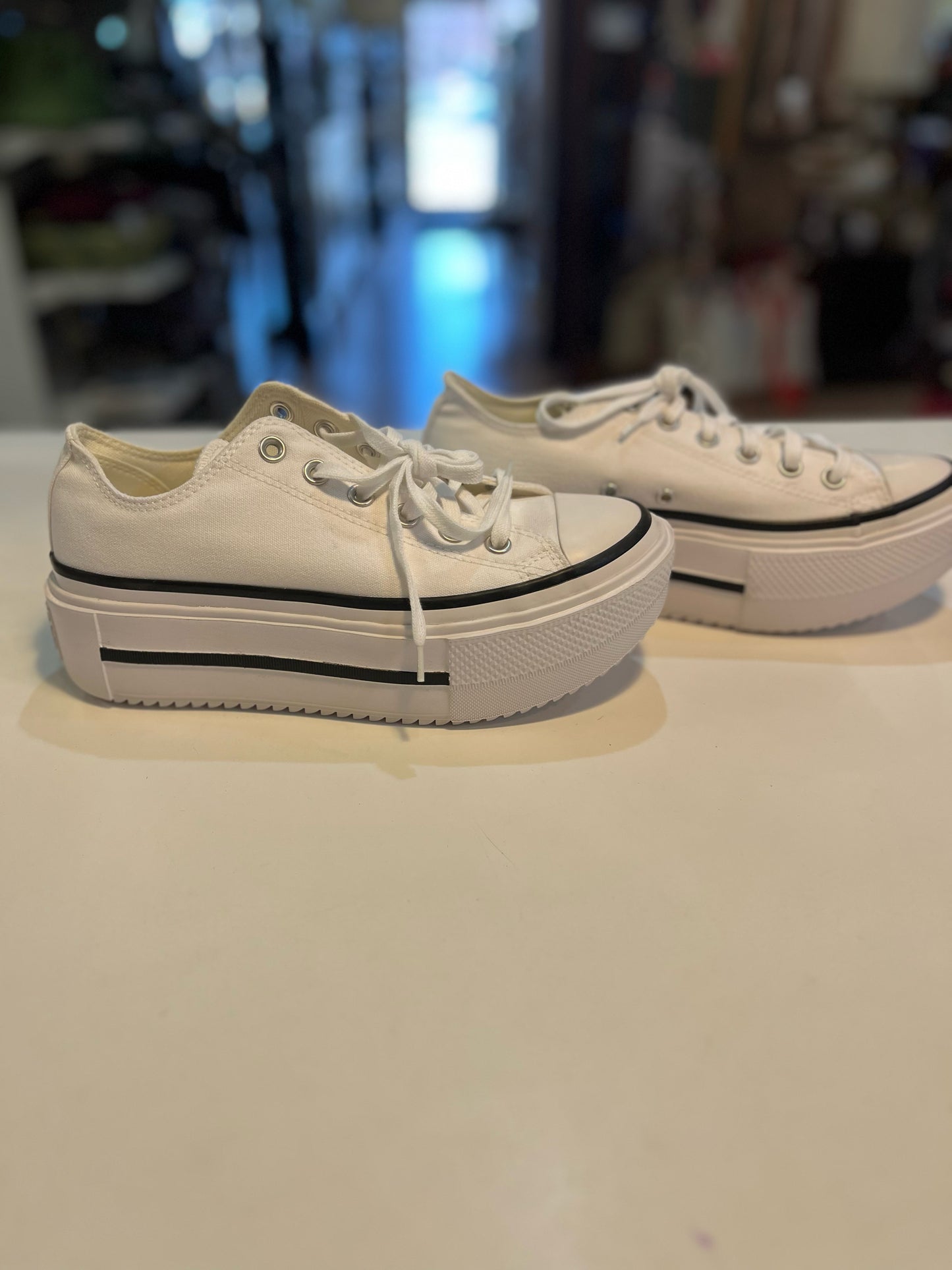 Converse All Star Double Stack Low Top Sneakers