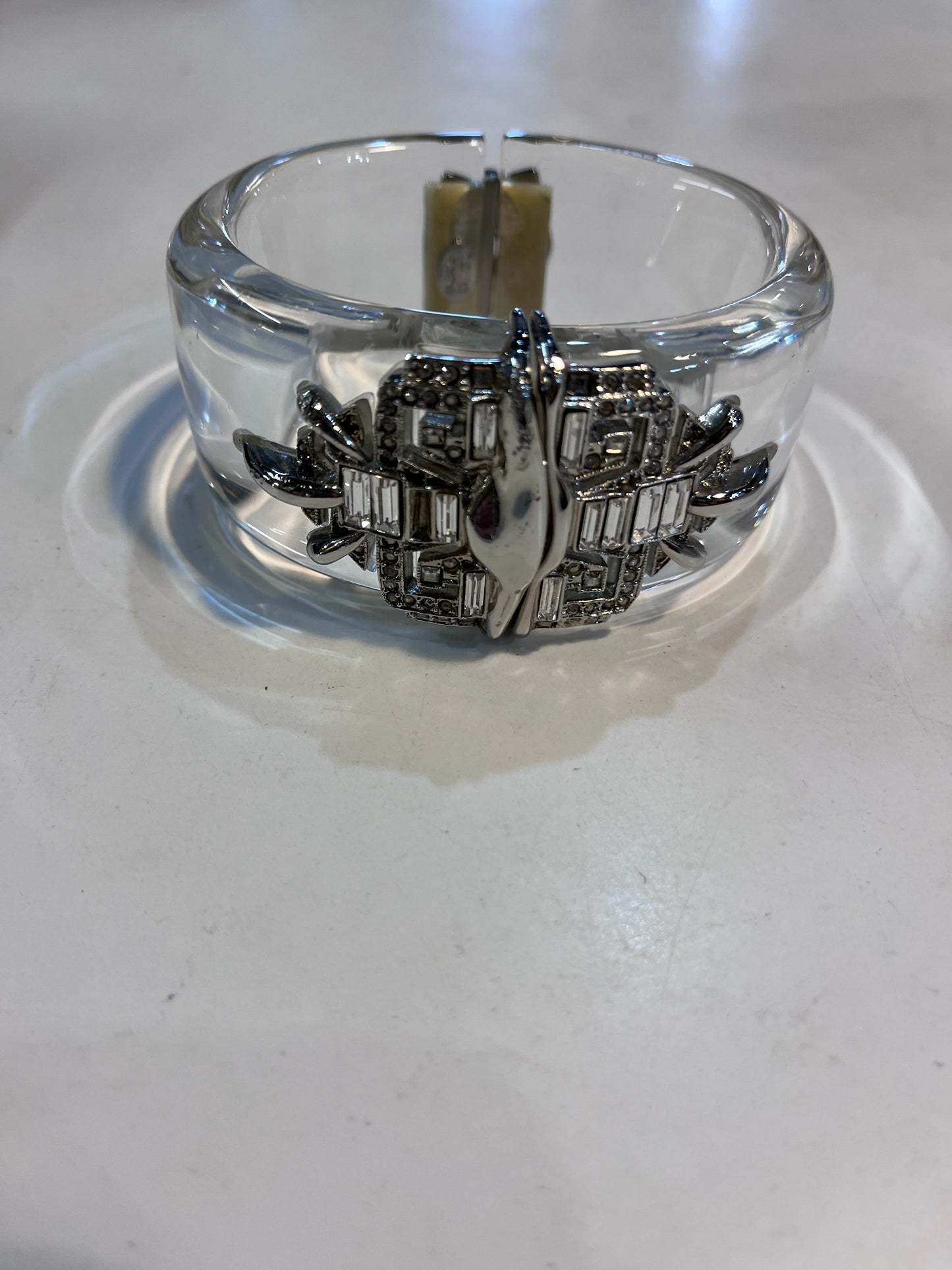 Alexis Bittar Lucite Art Deco Bracelet