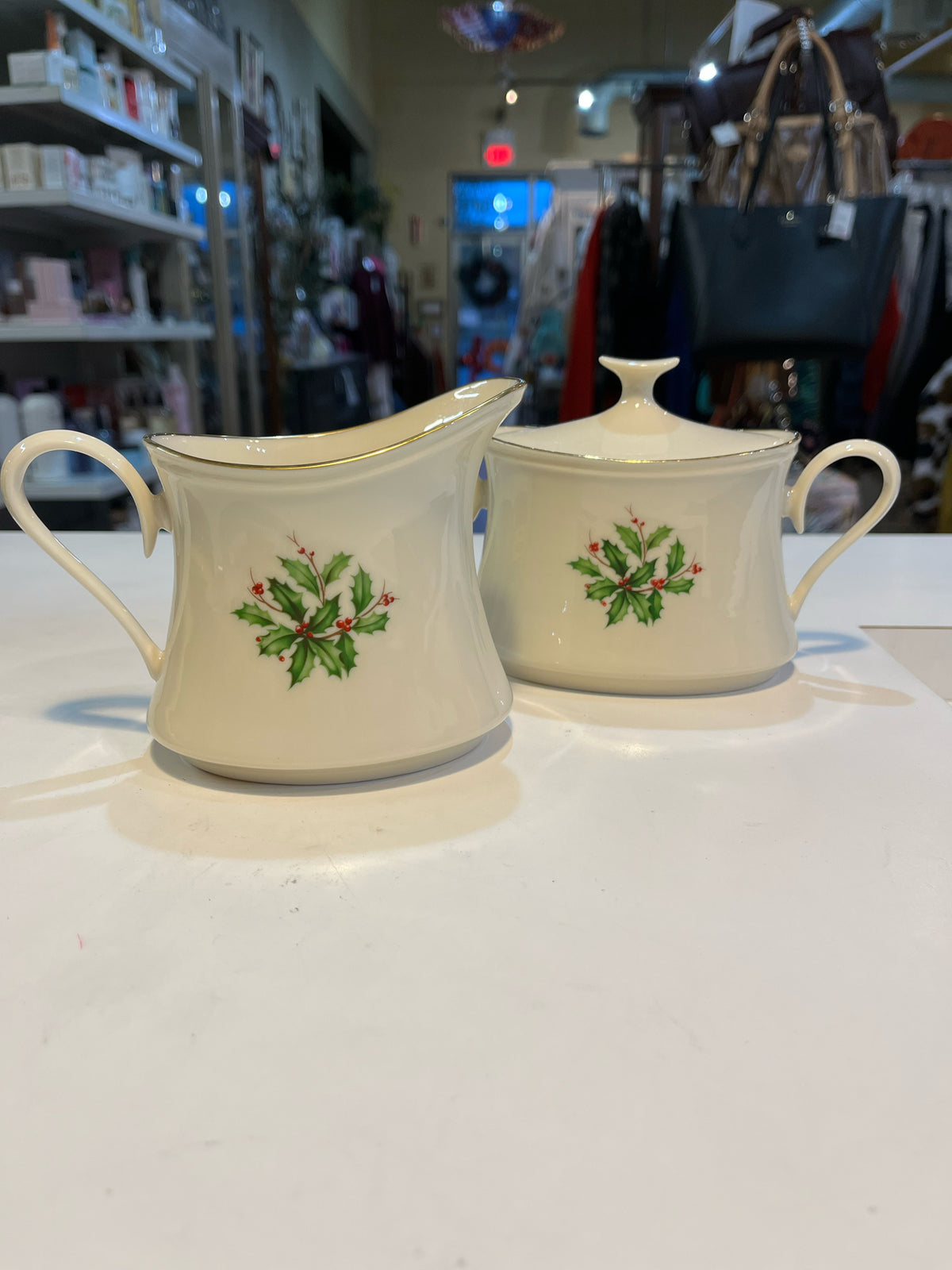 Lenox Sugar & Creamer Set