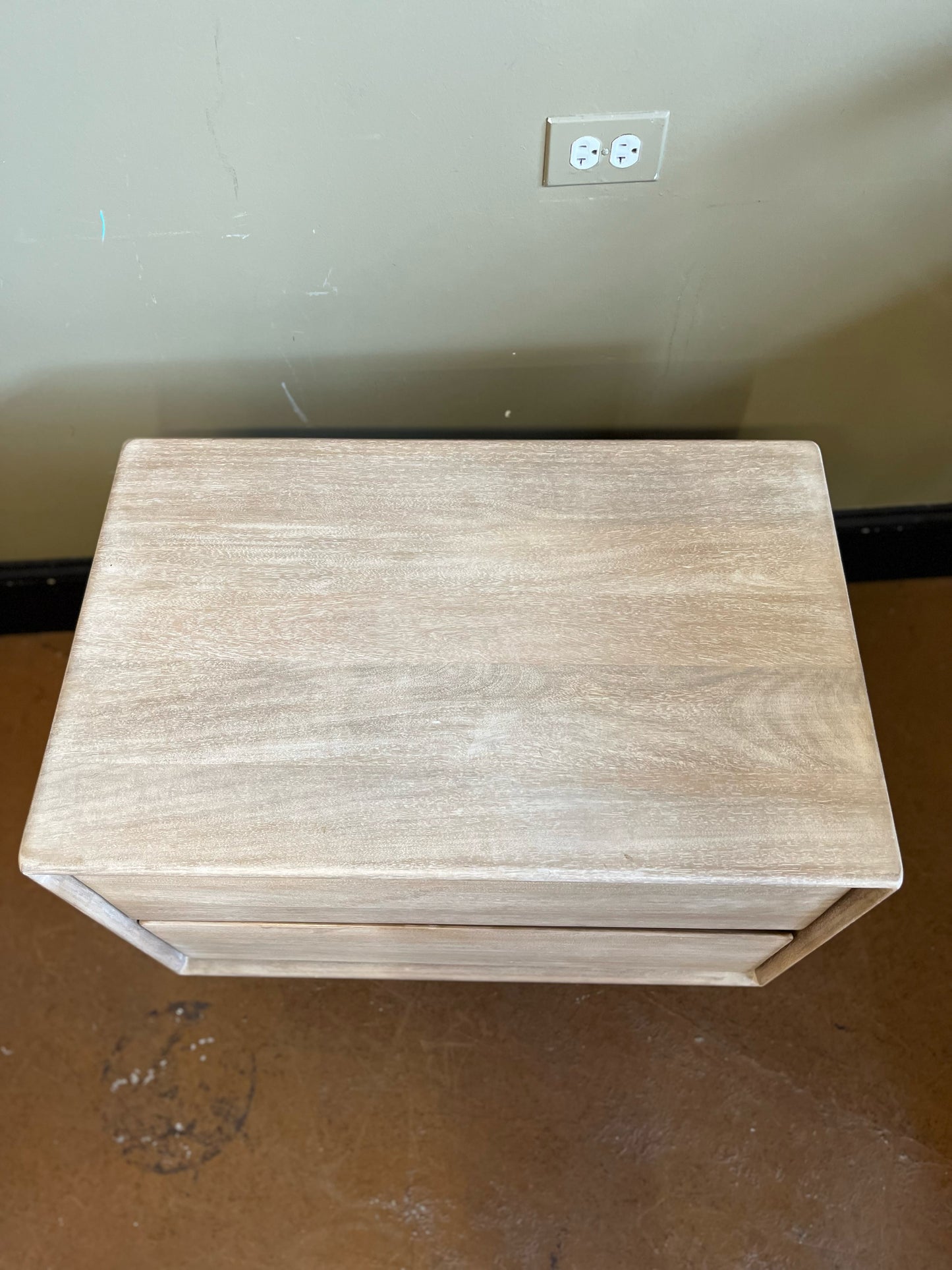 West Elm White "Anton" Nightstand