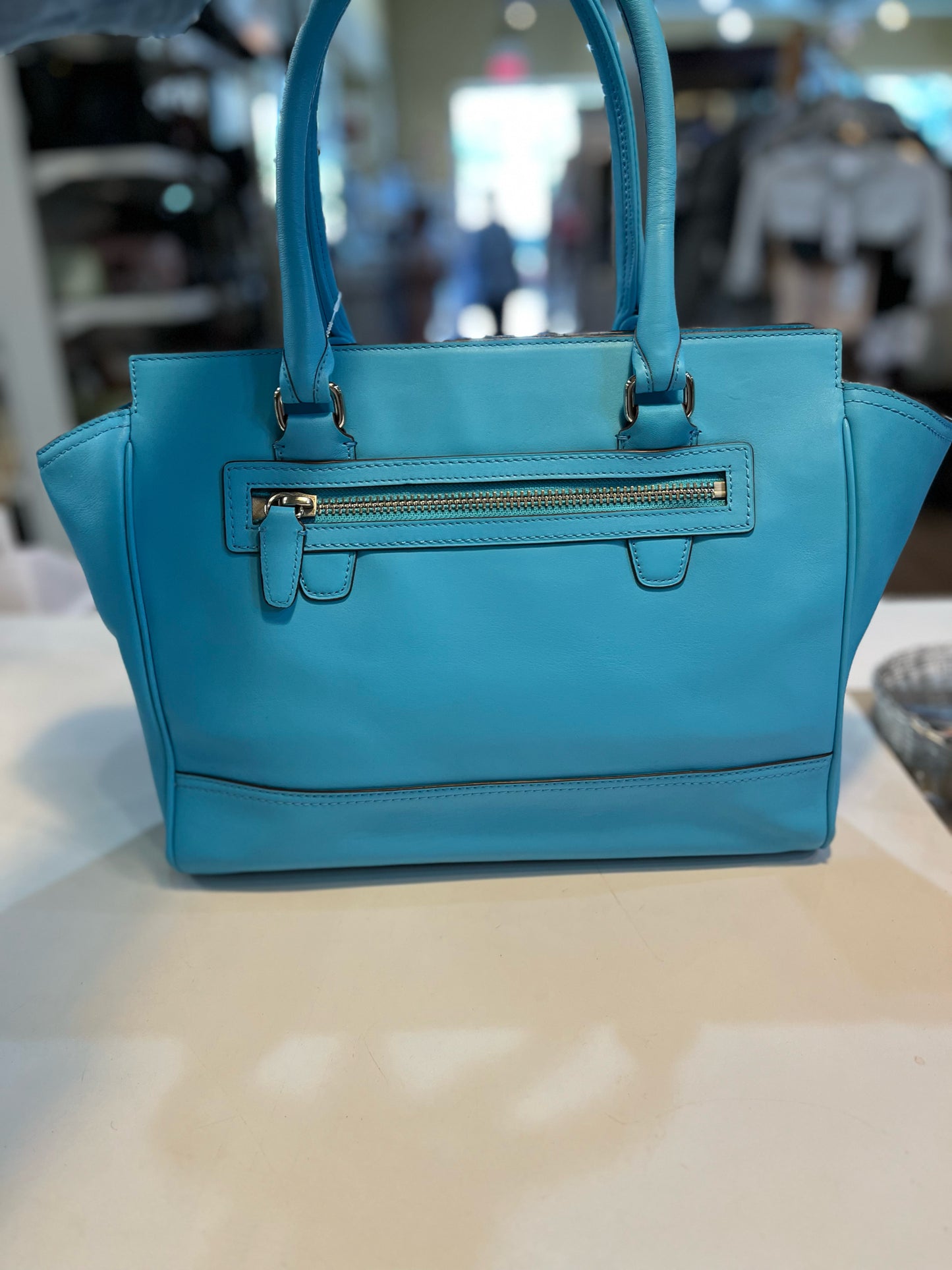 Coach "Legacy Candace Robin Blue" Handbag