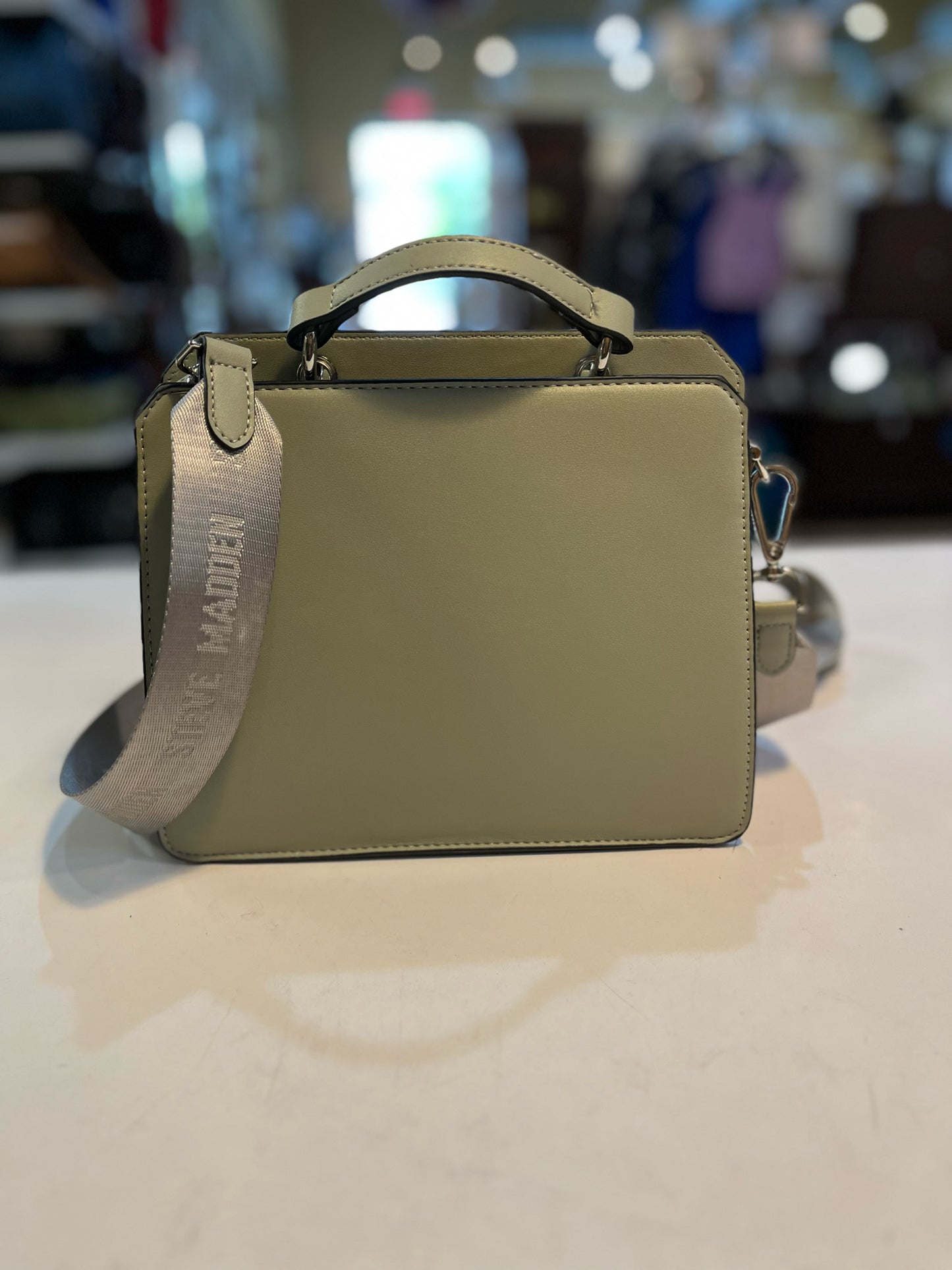 Steve Madden Green "Bevelyn" Crossbody