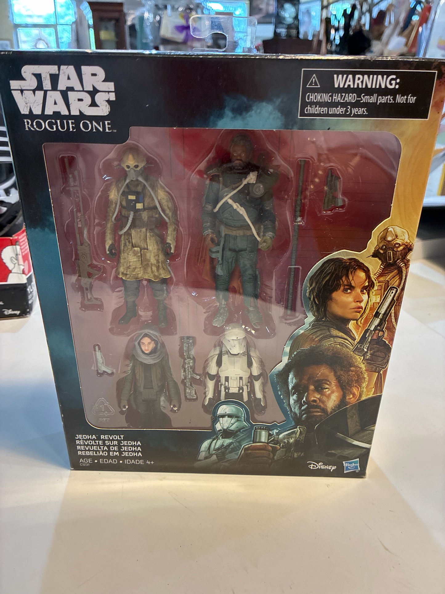 Star Wars Rogue One Jedha Revolt Set of 4 figurine