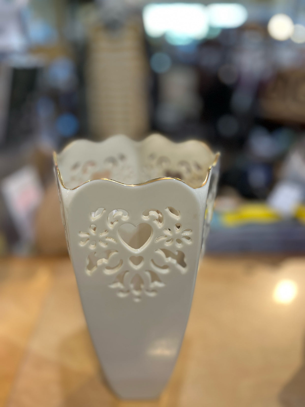 Lenox “Eternal Hearts” Vase