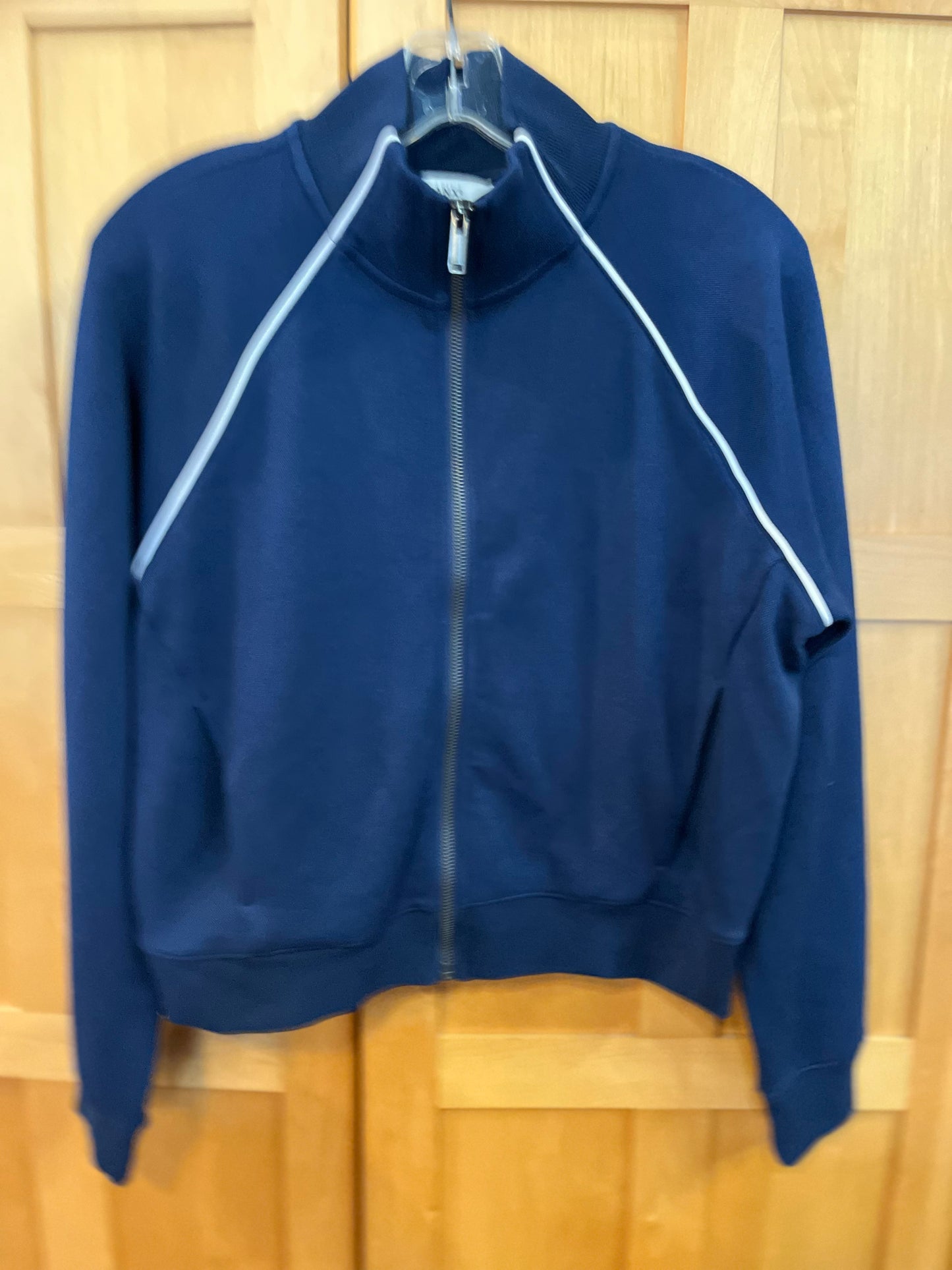 Spanx Navy Track Jacket