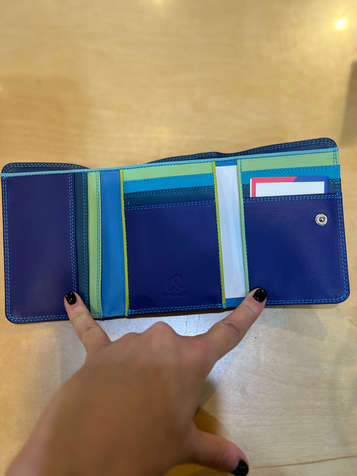 NWT Mywalit “Medium Tri-Fold” Wallet