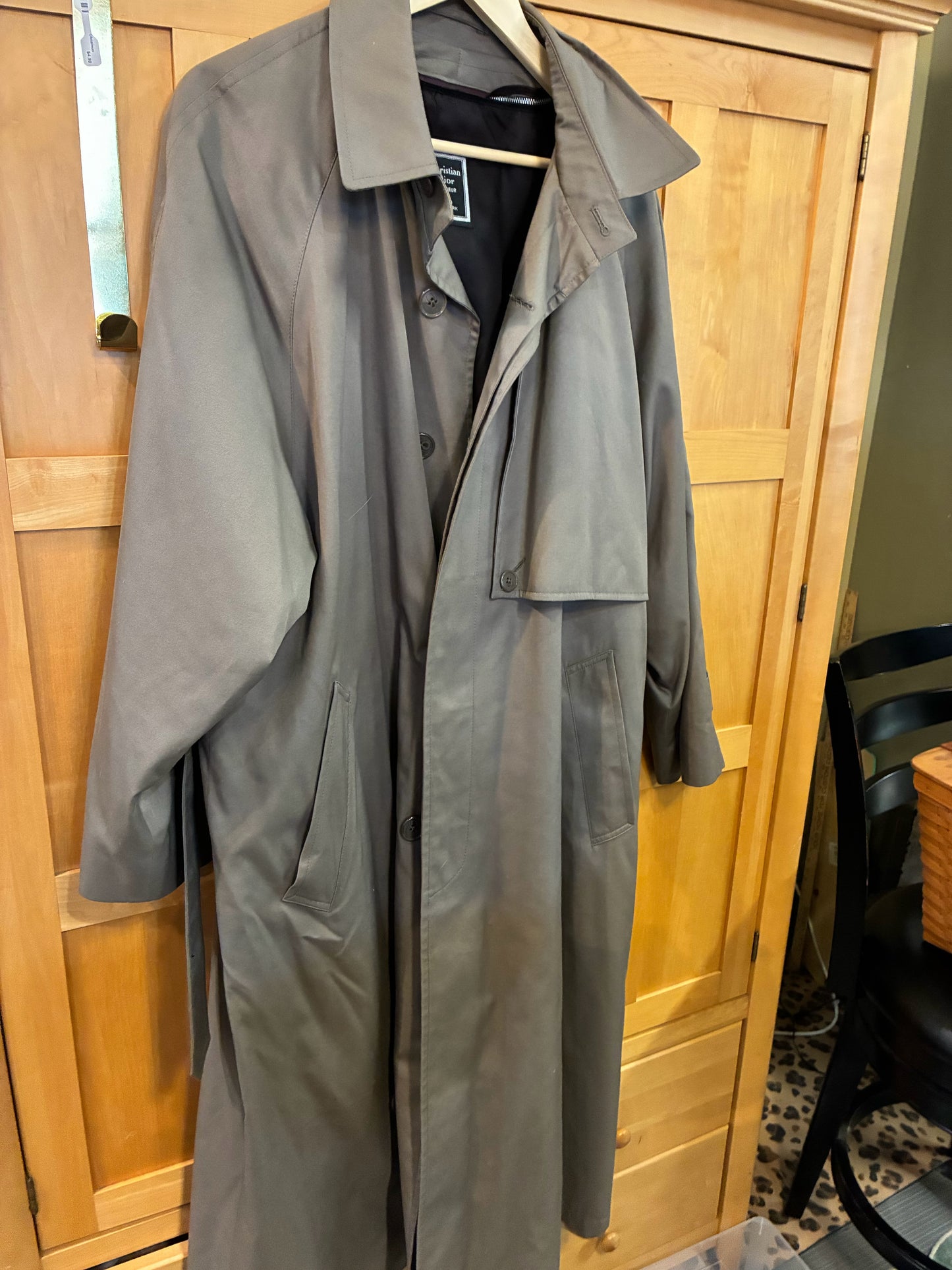 Christian Dior Monsieur Gray Trenchcoat