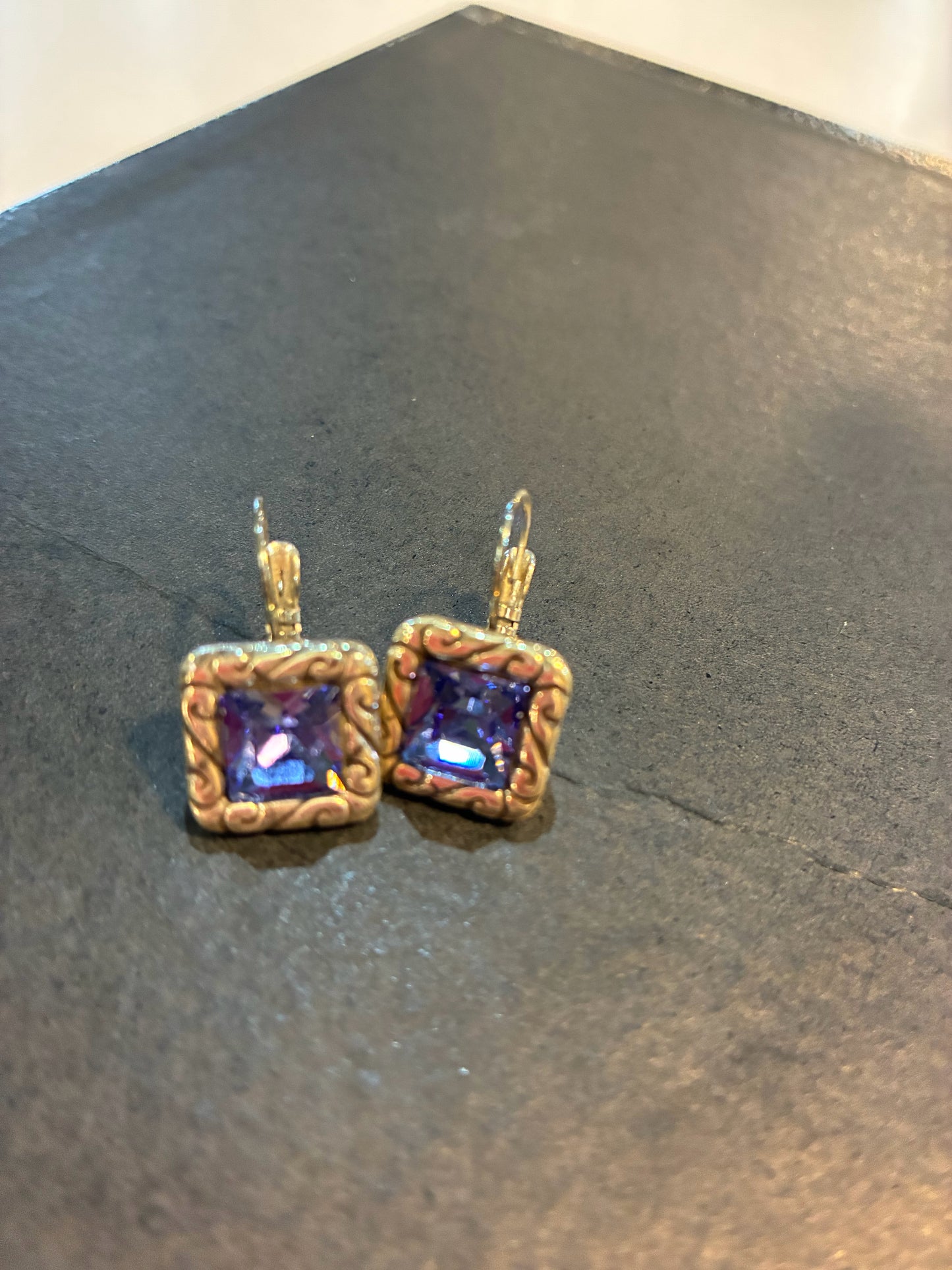 Brighton “Regina” Purple Earrings