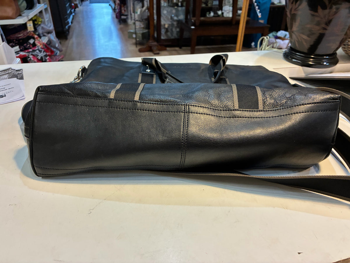 Coach Black Messenger Style Handbag