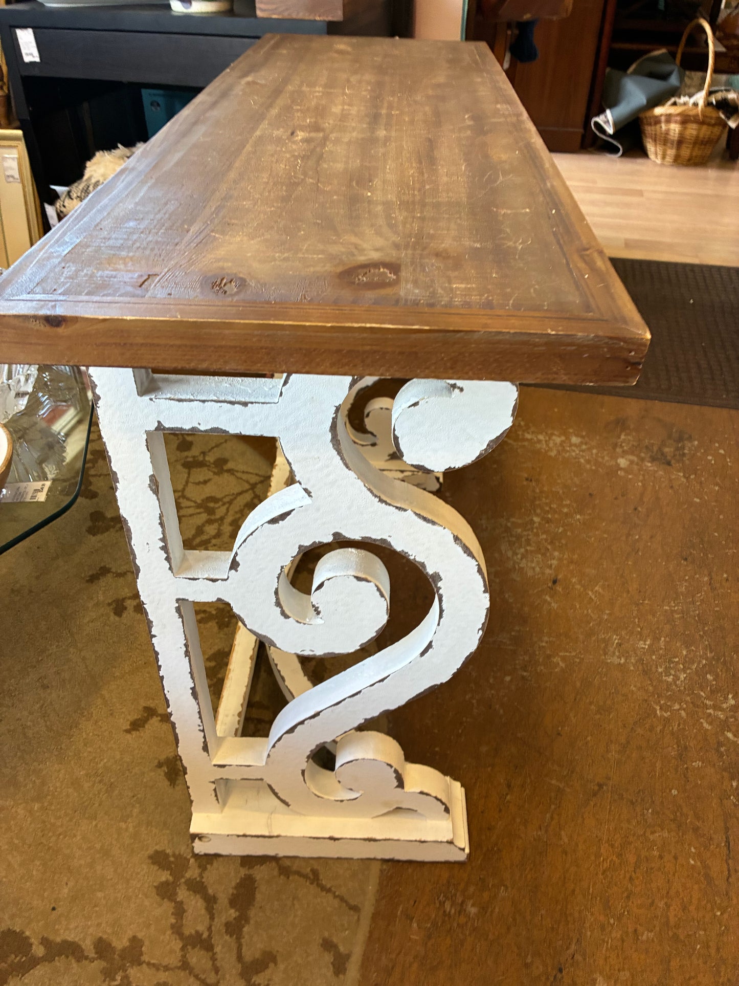 Country French Console Table