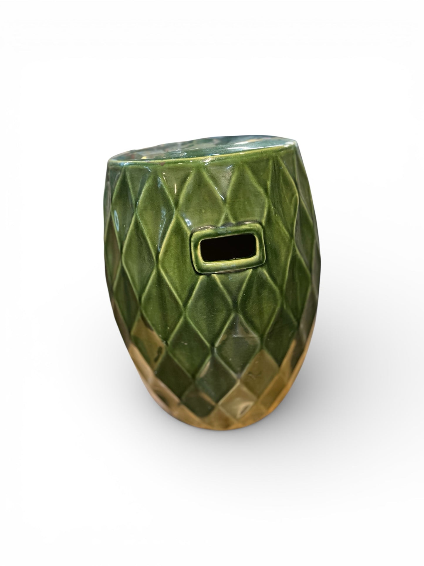 Green Garden Stool