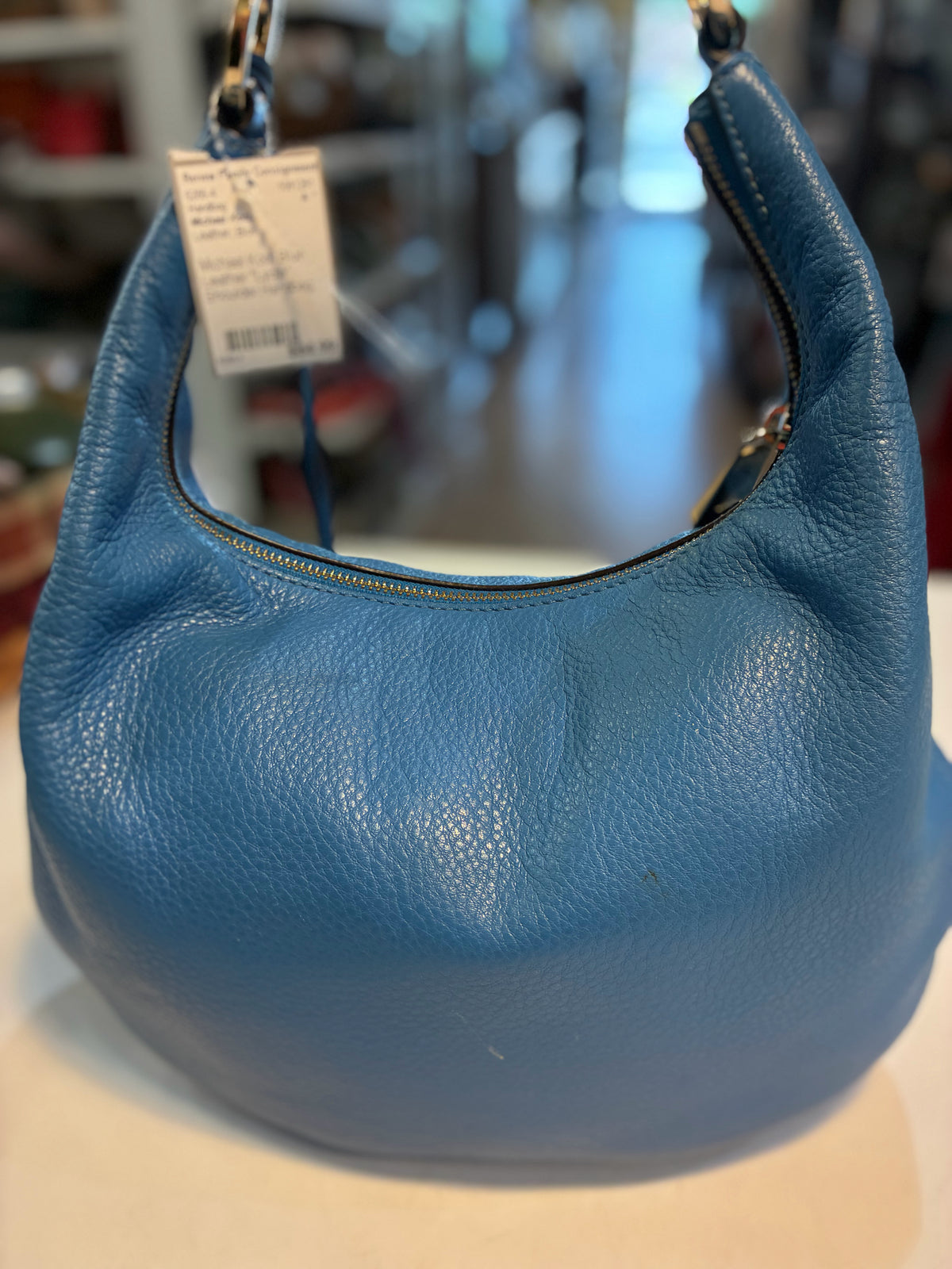 Michael Kors Leather "Lydia" Shoulder Bag