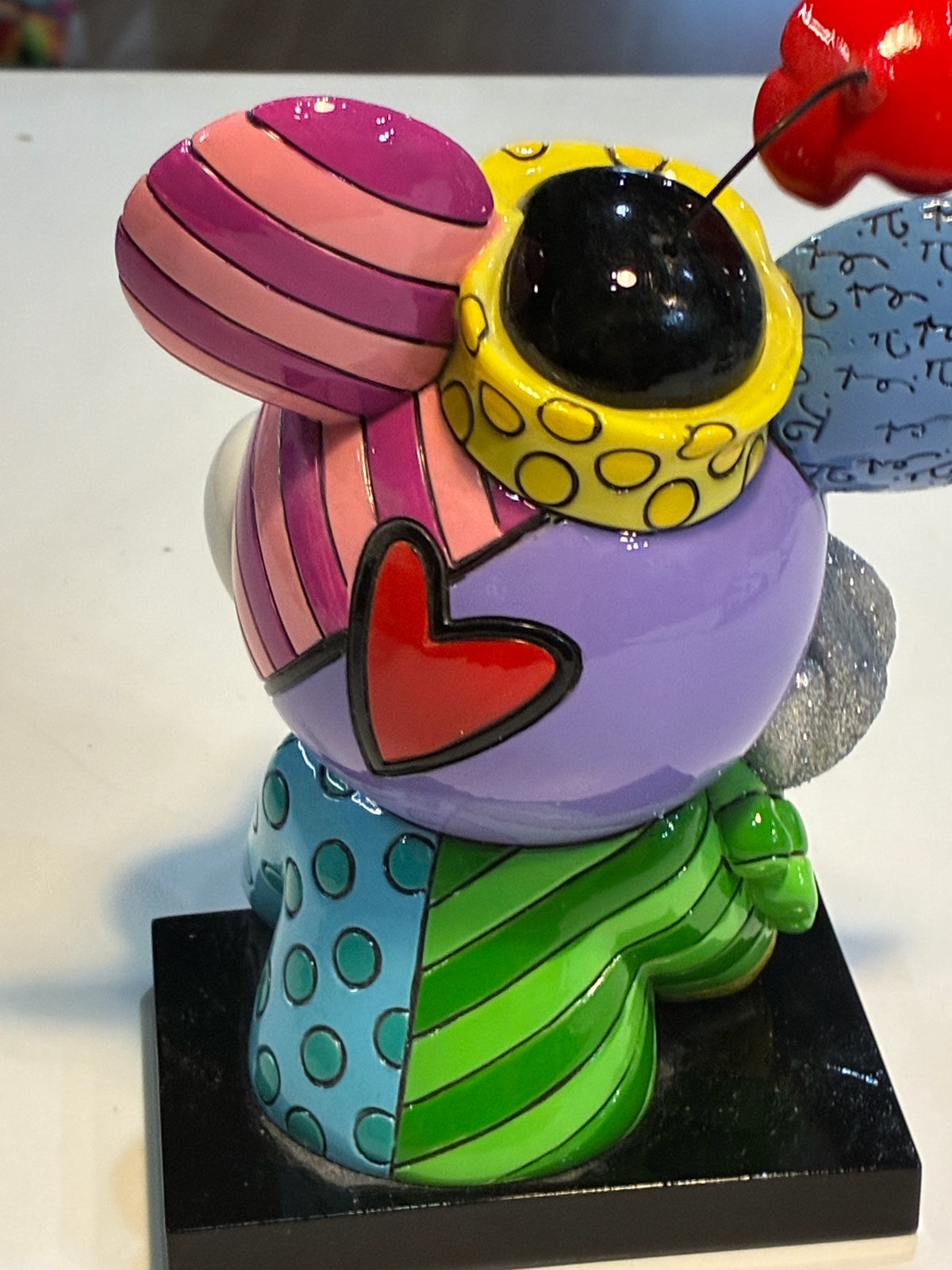 Romero Britto Minnie Mouse Abstract Figurine
