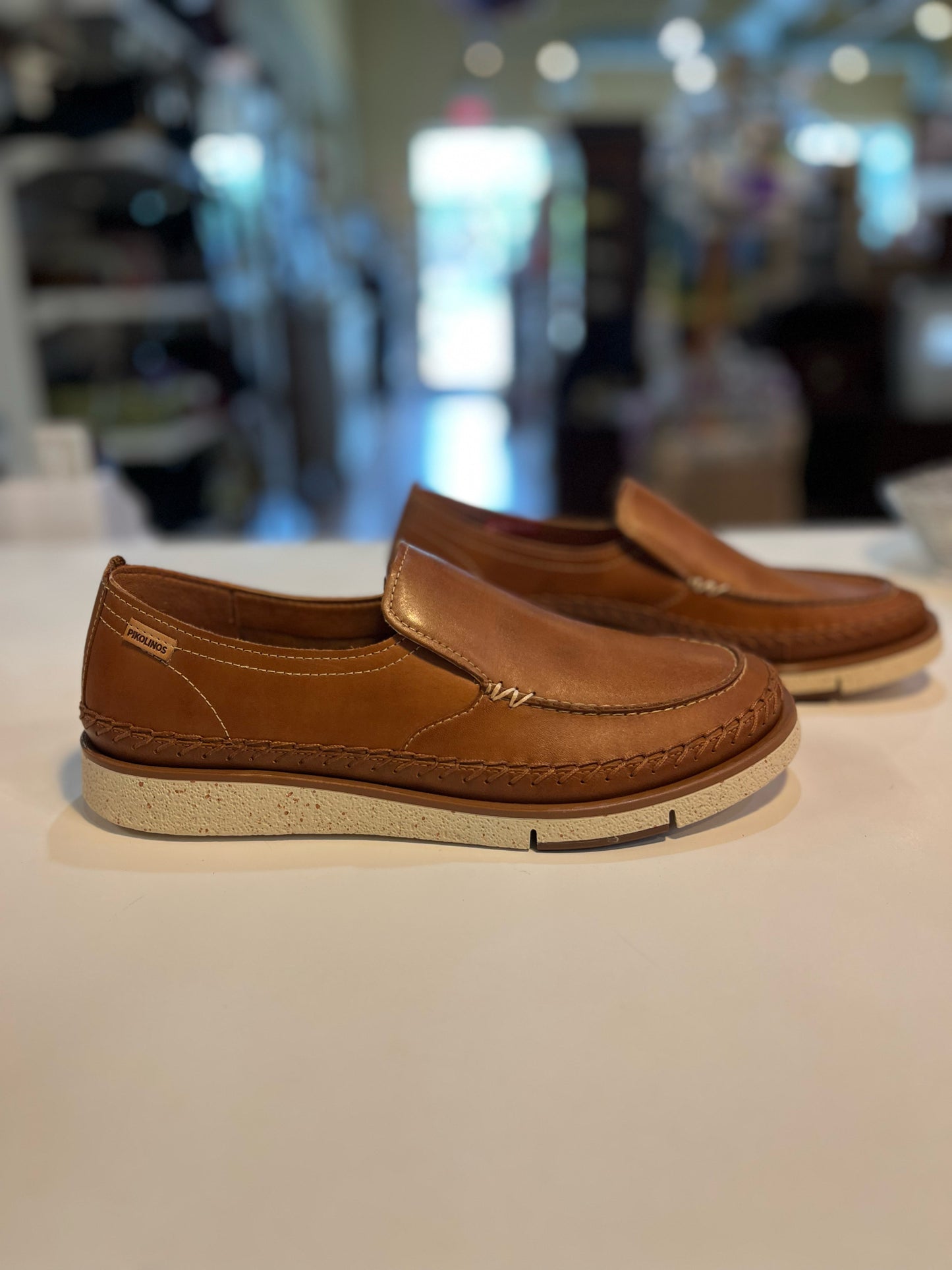 Pikolino San Juan Brandy Leather Loafers