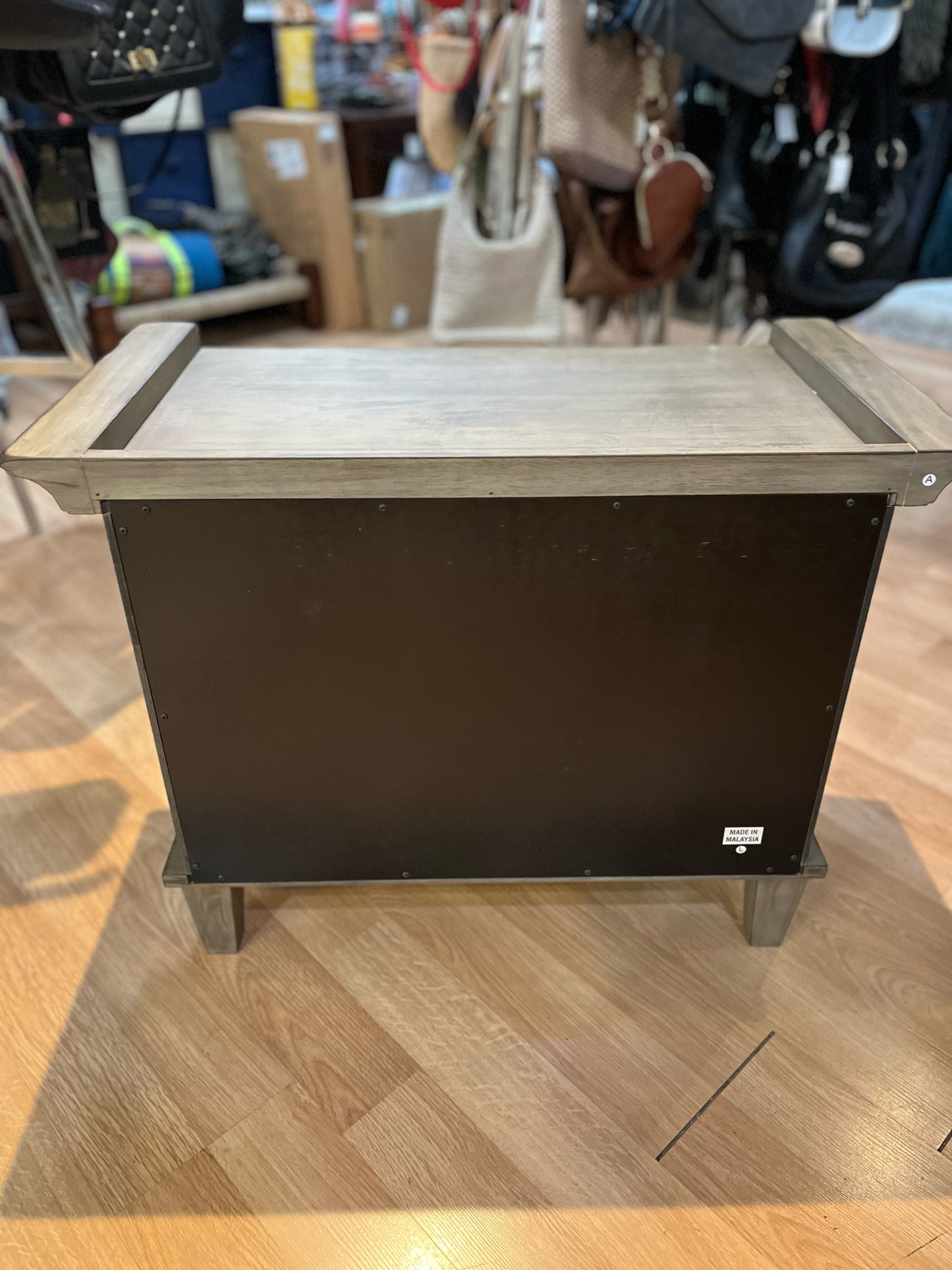 Weathered Gray Nightstand