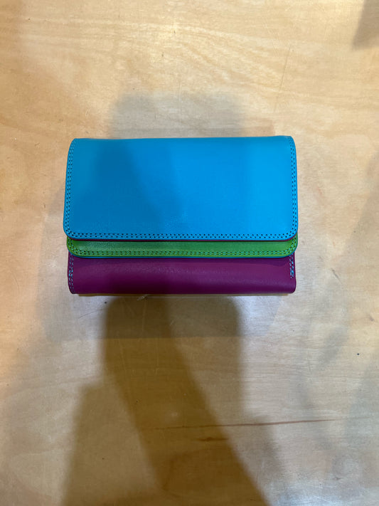 NWT “Mywalit “Liguria Double Flap Purse” Wallet