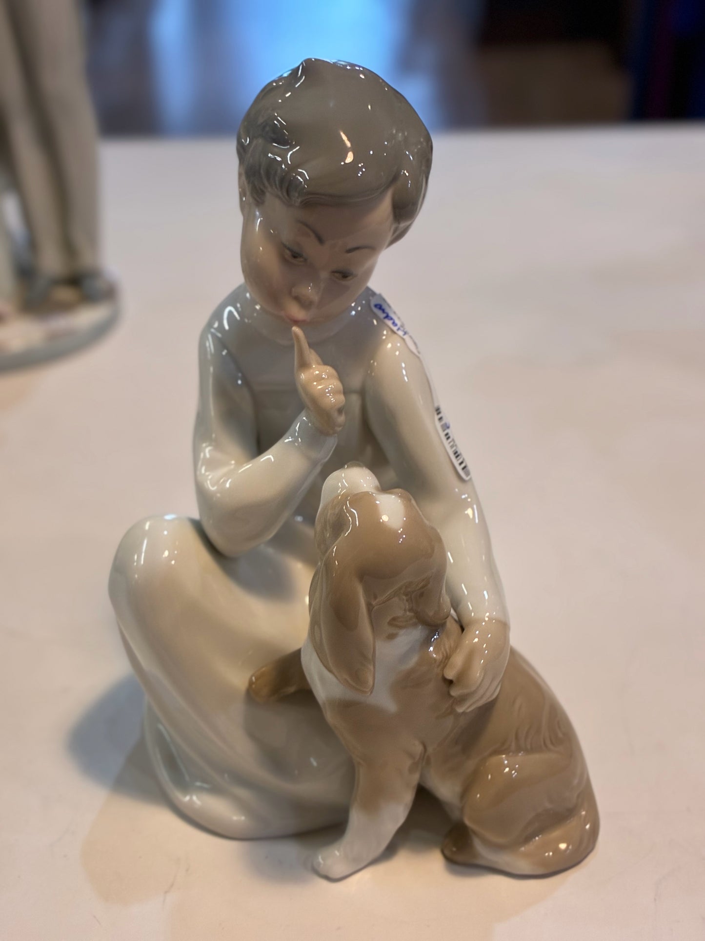 Lladro "Boy with Dog" #4522