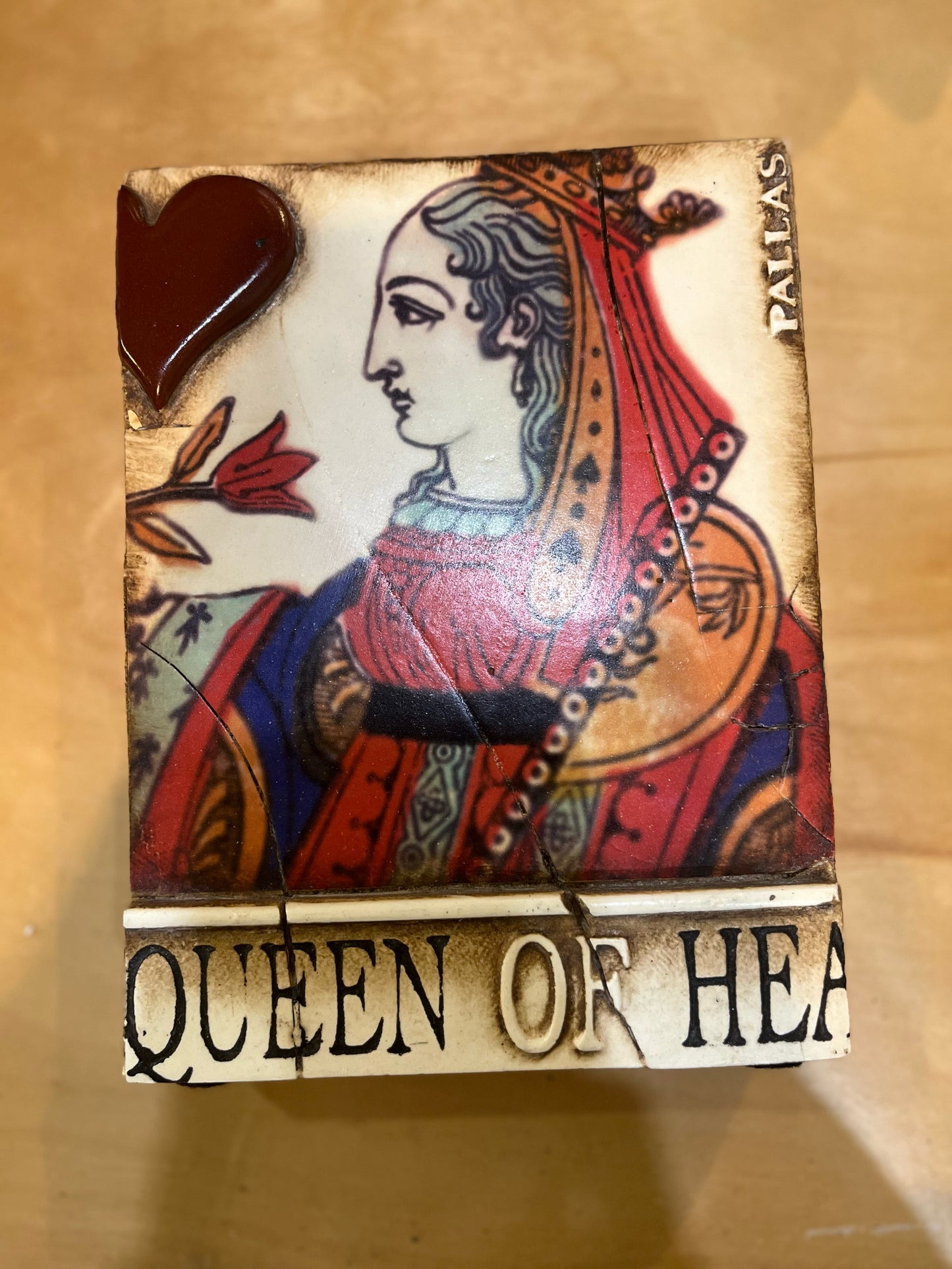 Sid Dickens “Queen of Hearts” and Wall Decoration