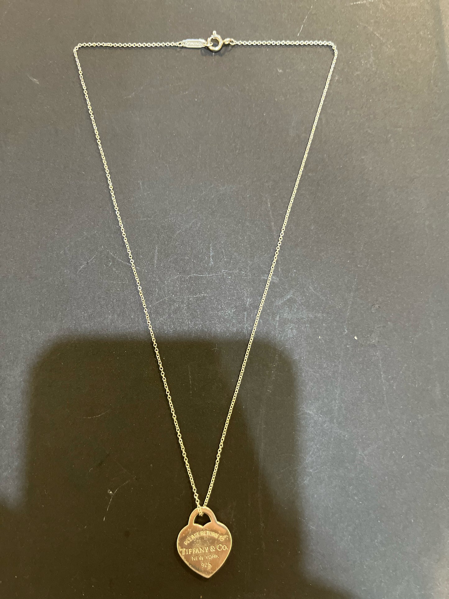 Tiffany & Co. "Return to Tiffany" Heart Necklace