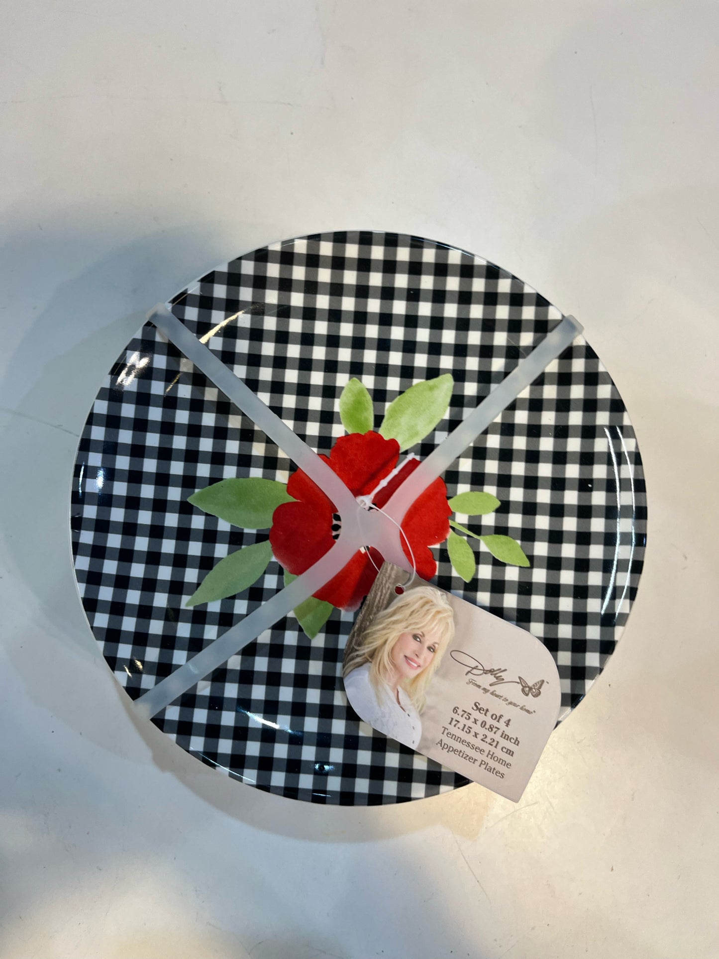 NWT Dolly Parton Plate Set of 4