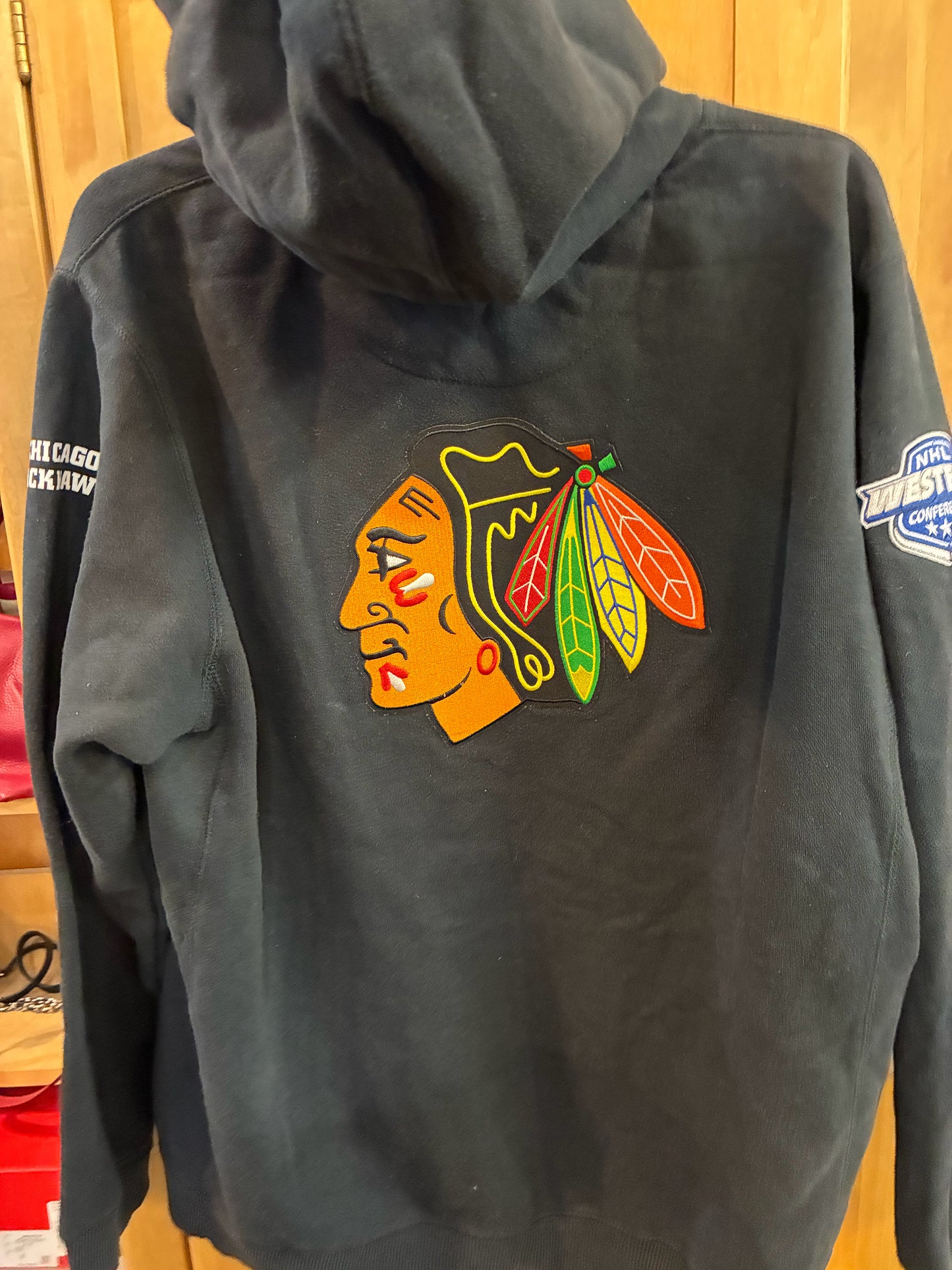 Chicago Blackhawks Black Sweatshirt XL