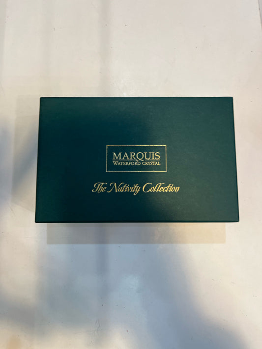 Waterford Marquis "The Nativity Collection" Figurines w/ box