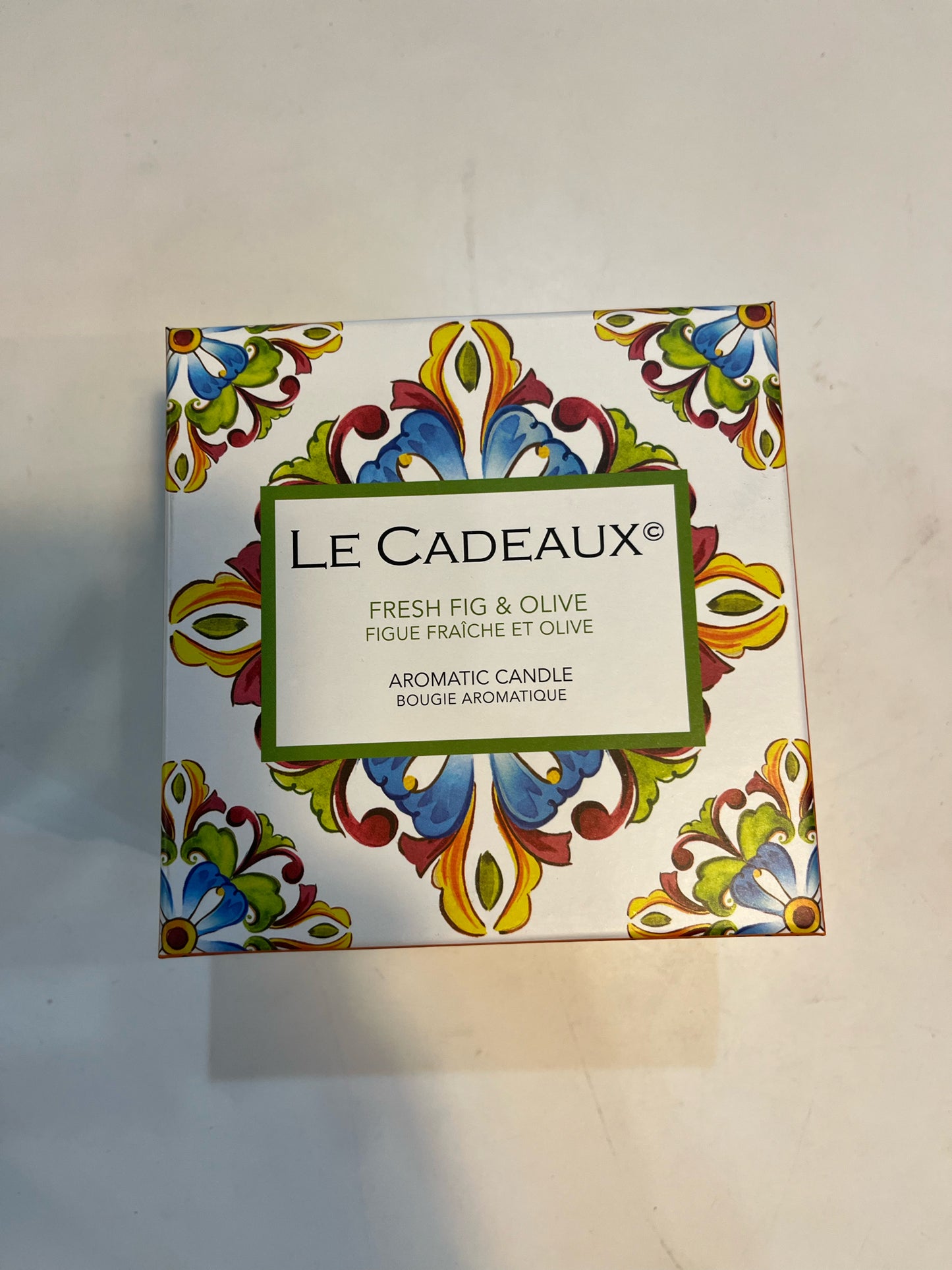 Le Cadeaux Fresh Fig & Olive Candle