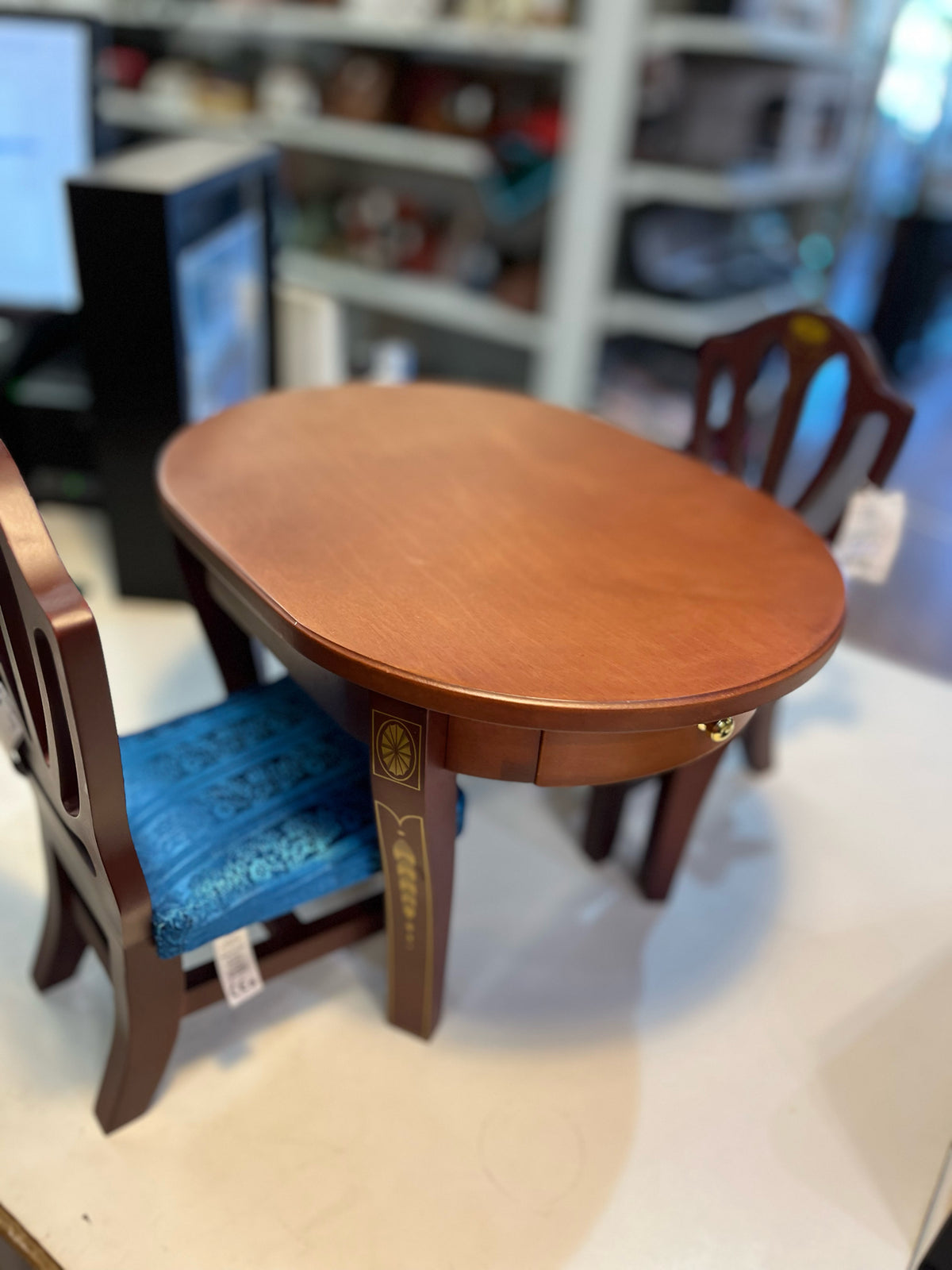 American Girl Doll Caroline's Table & Chair Set